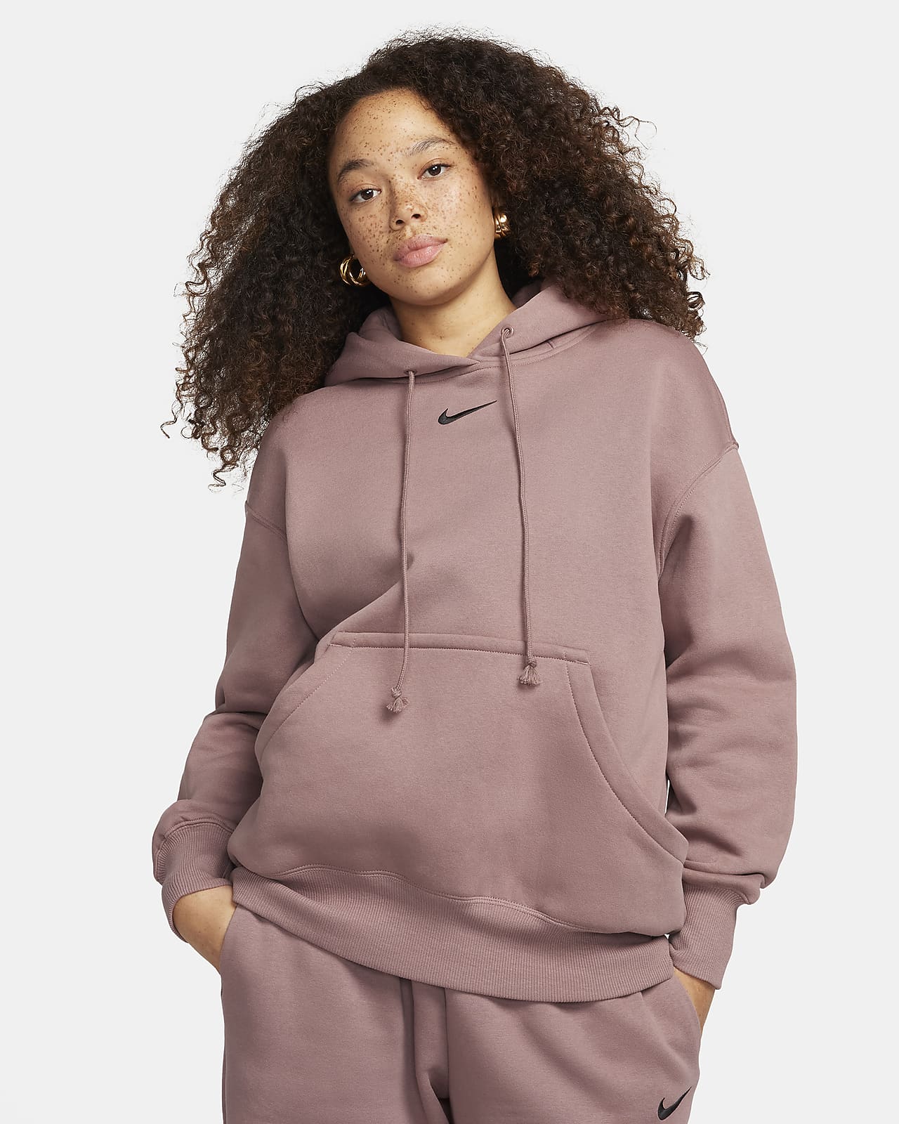 Nike Sportswear Phoenix Fleece Women's Oversized Full-Zip Hoodie. Nike CA