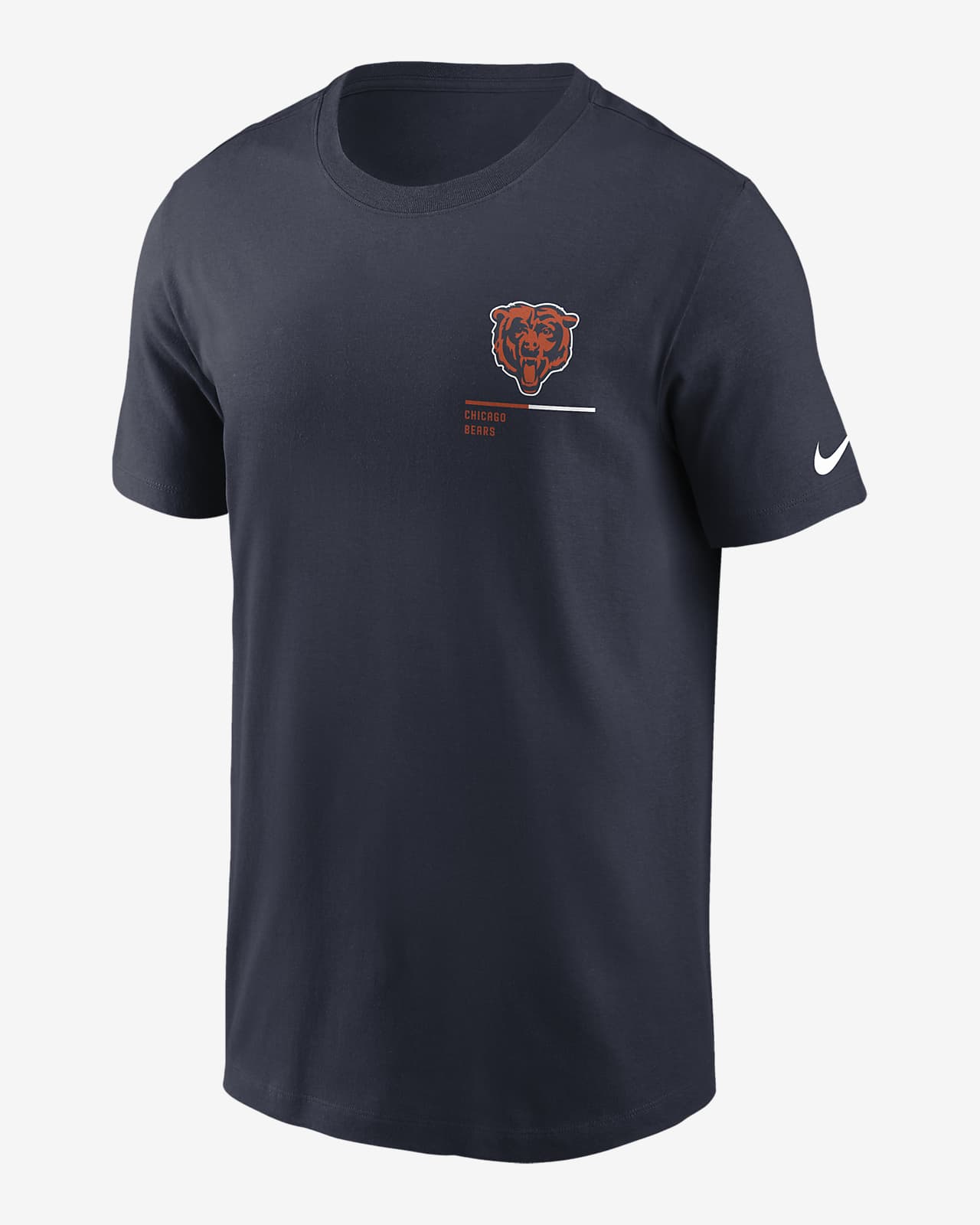 Nike Team Incline (NFL Chicago Bears) Men's T-Shirt