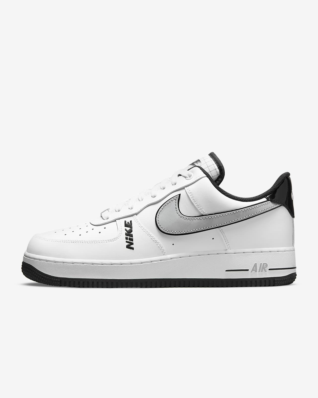 air force 1 nere e grigie