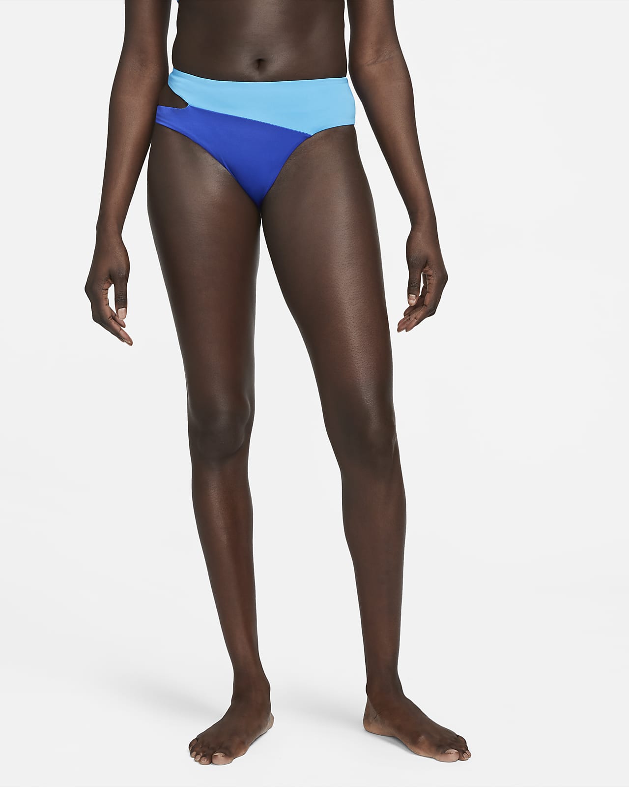 Womens Solid Board Shorts High Waisted Tankini Swimwear Shorts Bikini  Bottom