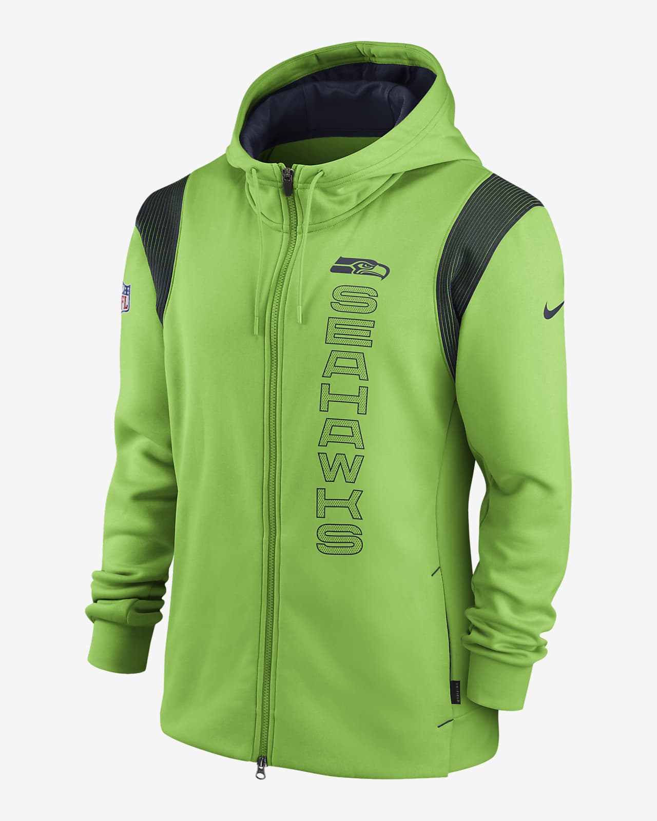 Nike Women's Sideline Club (NFL Seattle Seahawks) Pullover Hoodie in Blue, Size: Xs | 00MW41S78-E7V