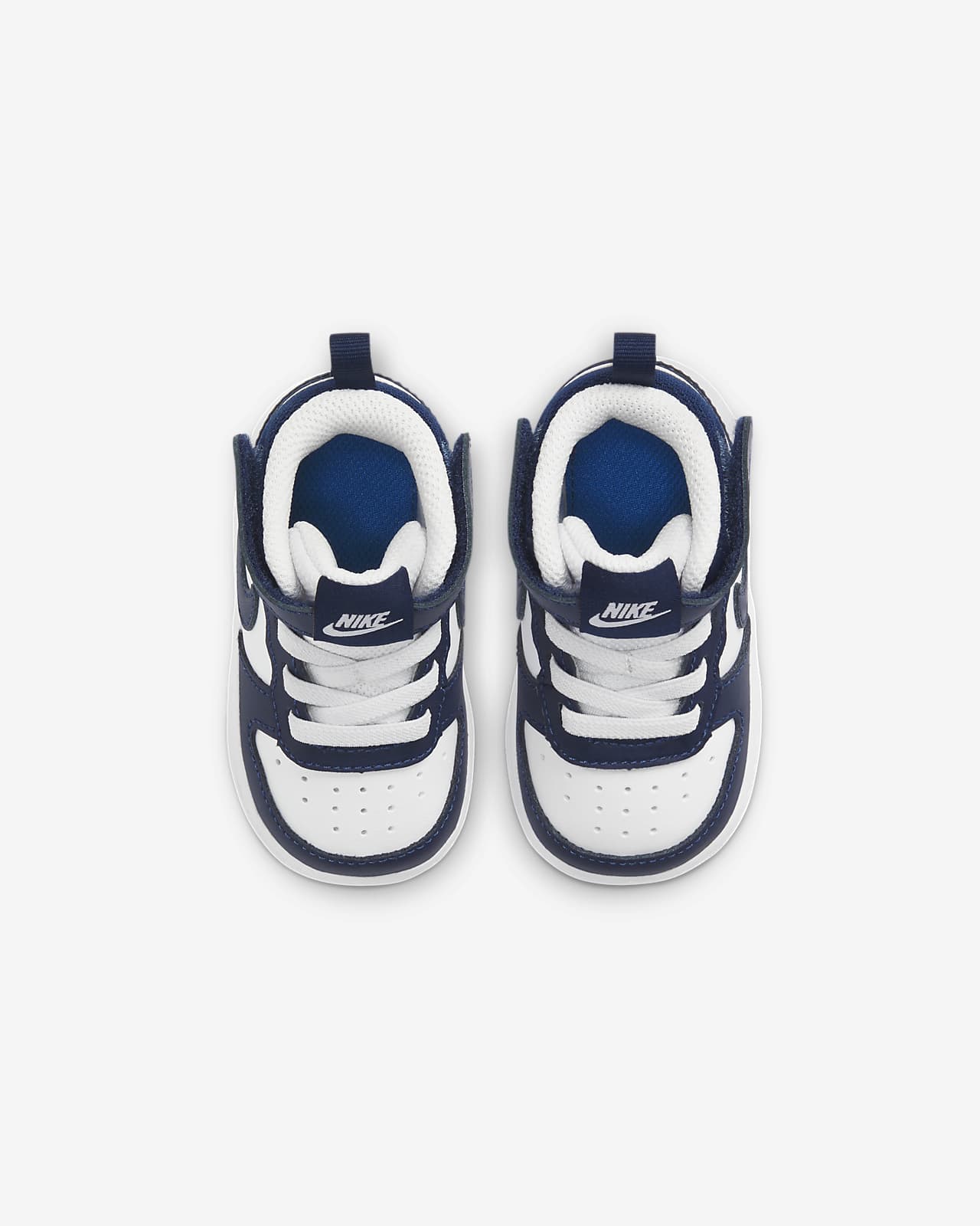 nike court borough infant white