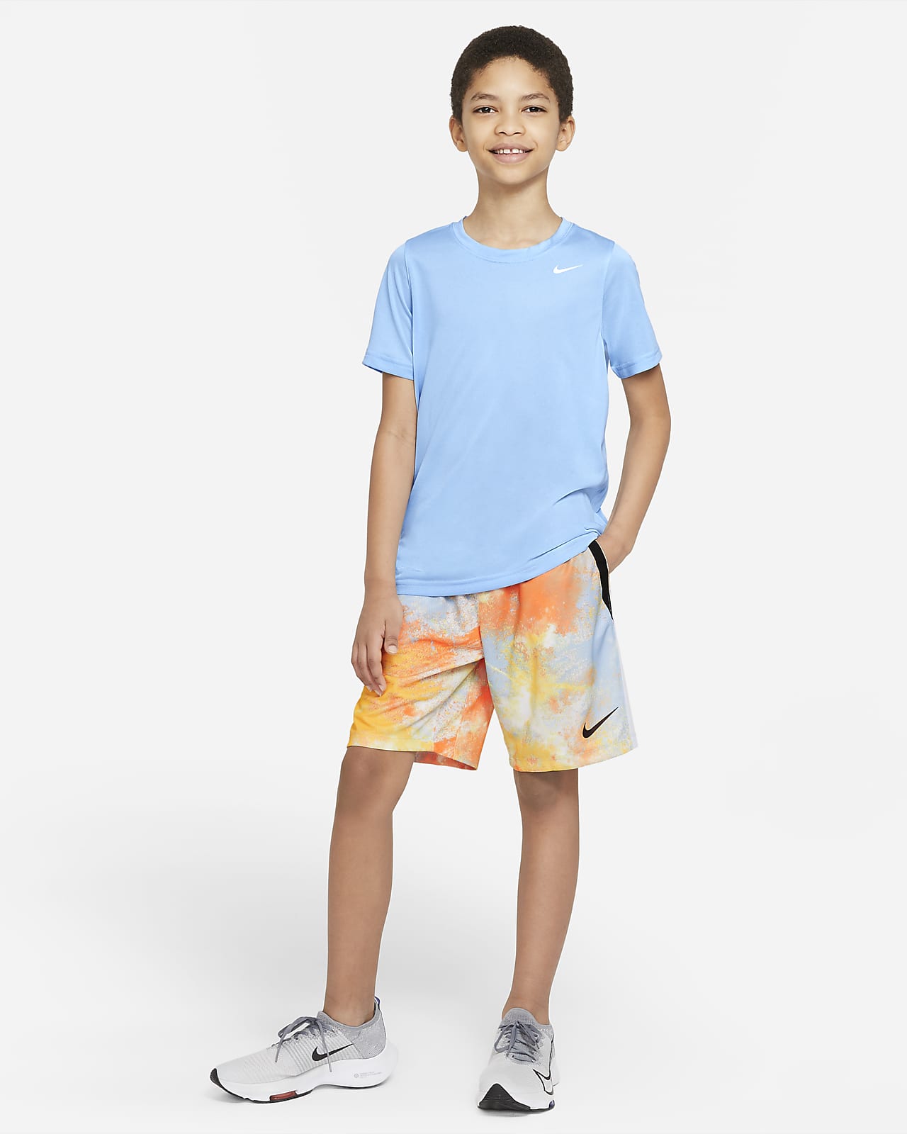 Nike Dri-FIT Big Kids' (Boys') Tie-Dye Training Shorts. Nike.com