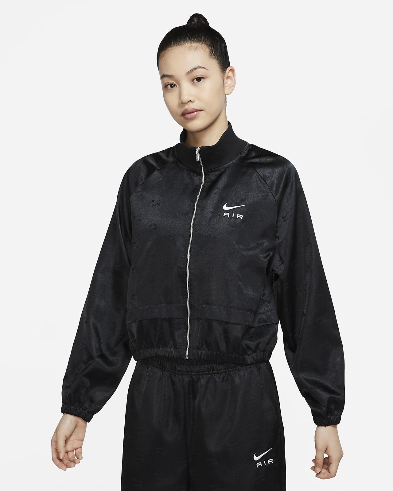 Nike Air Women's Full-Zip Satin Jacket