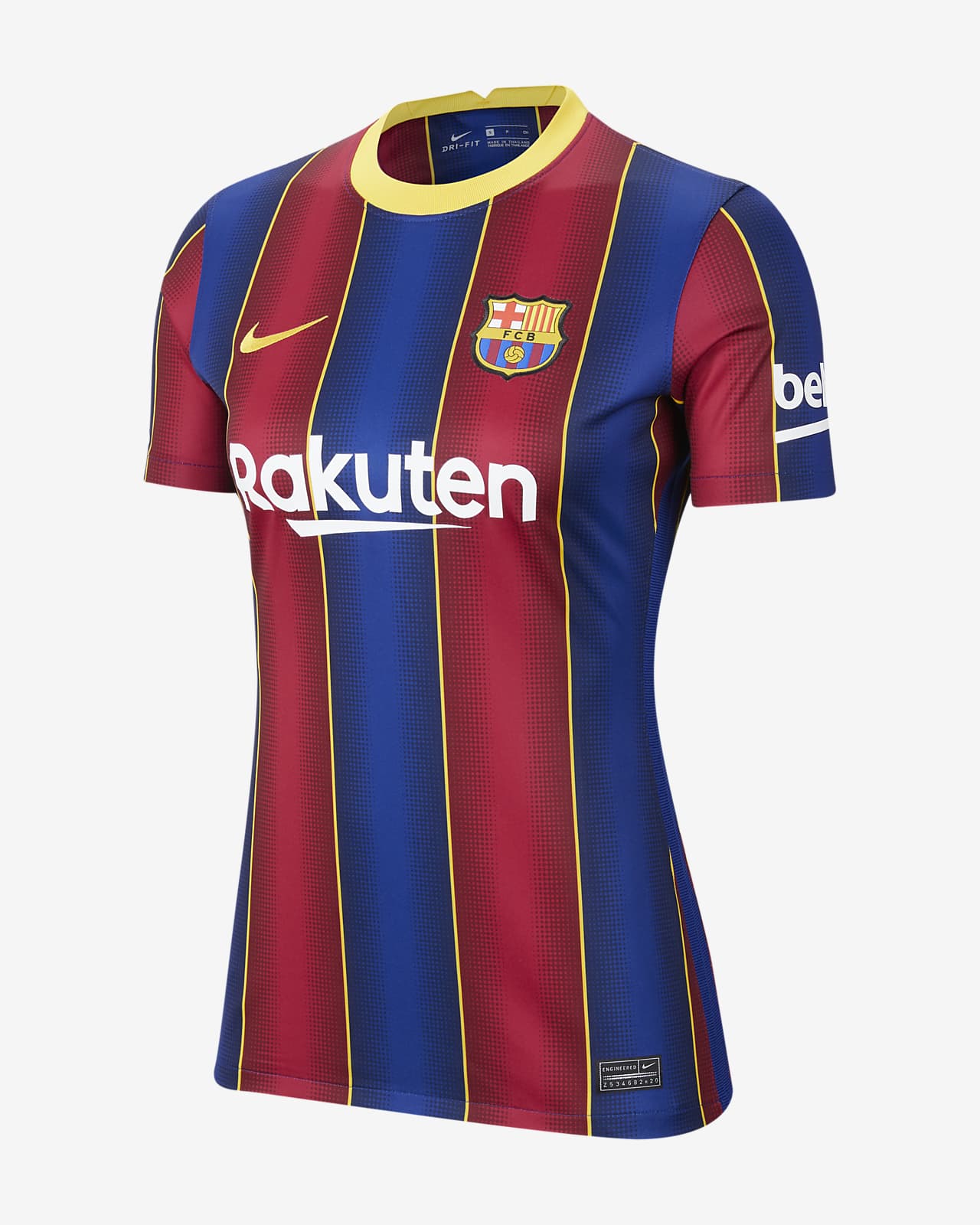 F C Barcelona Women 2020 21 Stadium Home Women S Football Shirt Nike Sa