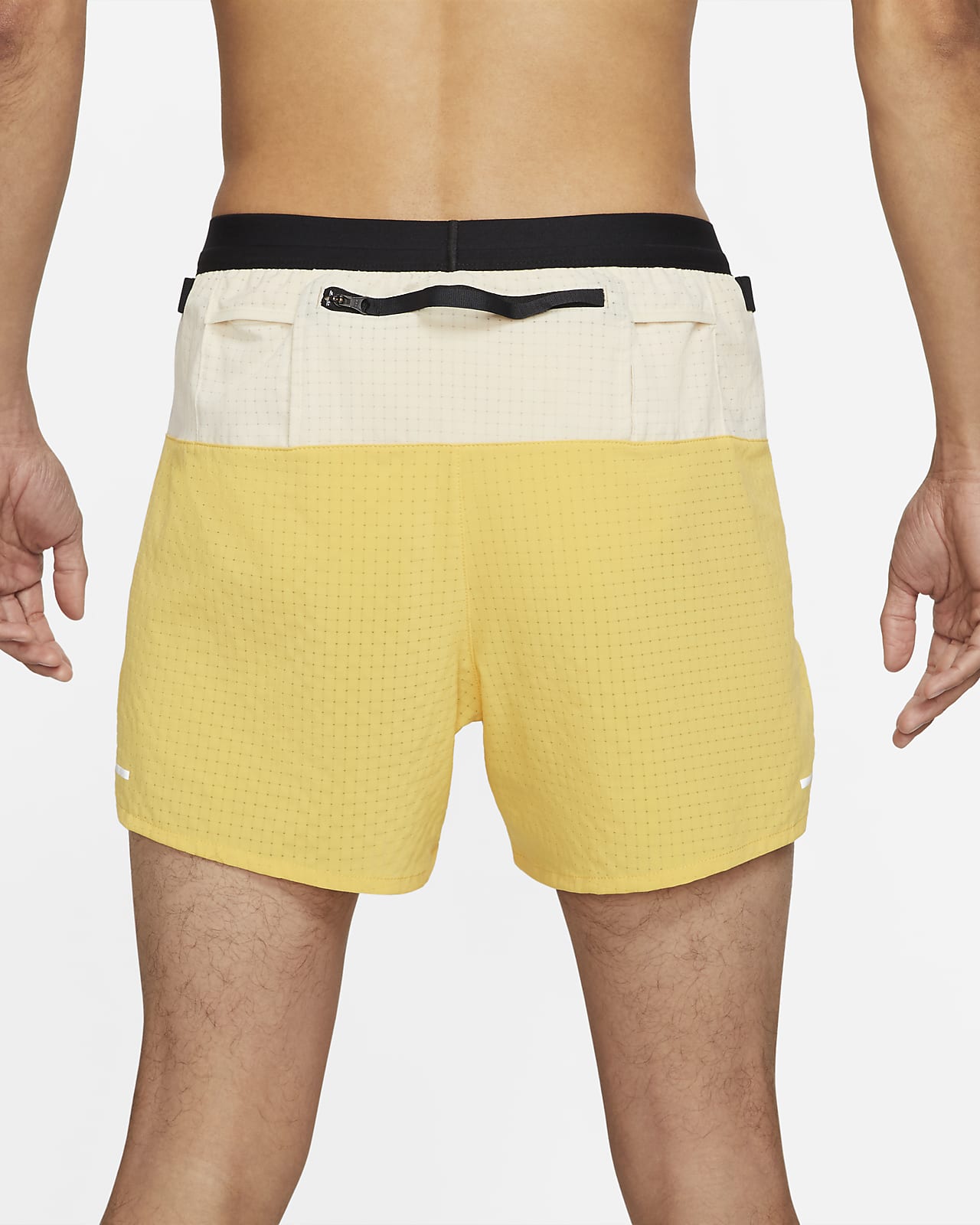 nike trail shorts yellow