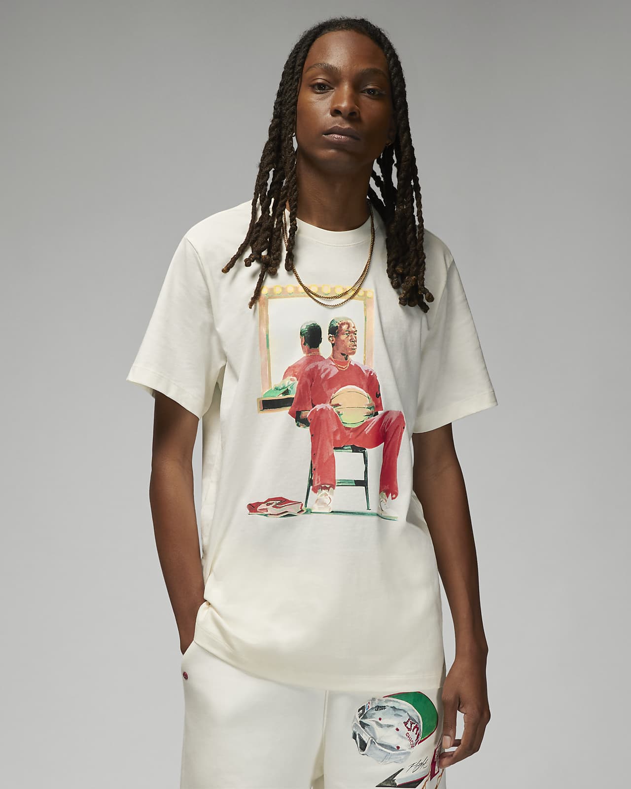 T-shirt Jordan Artist Series by Jacob Rochester – Uomo