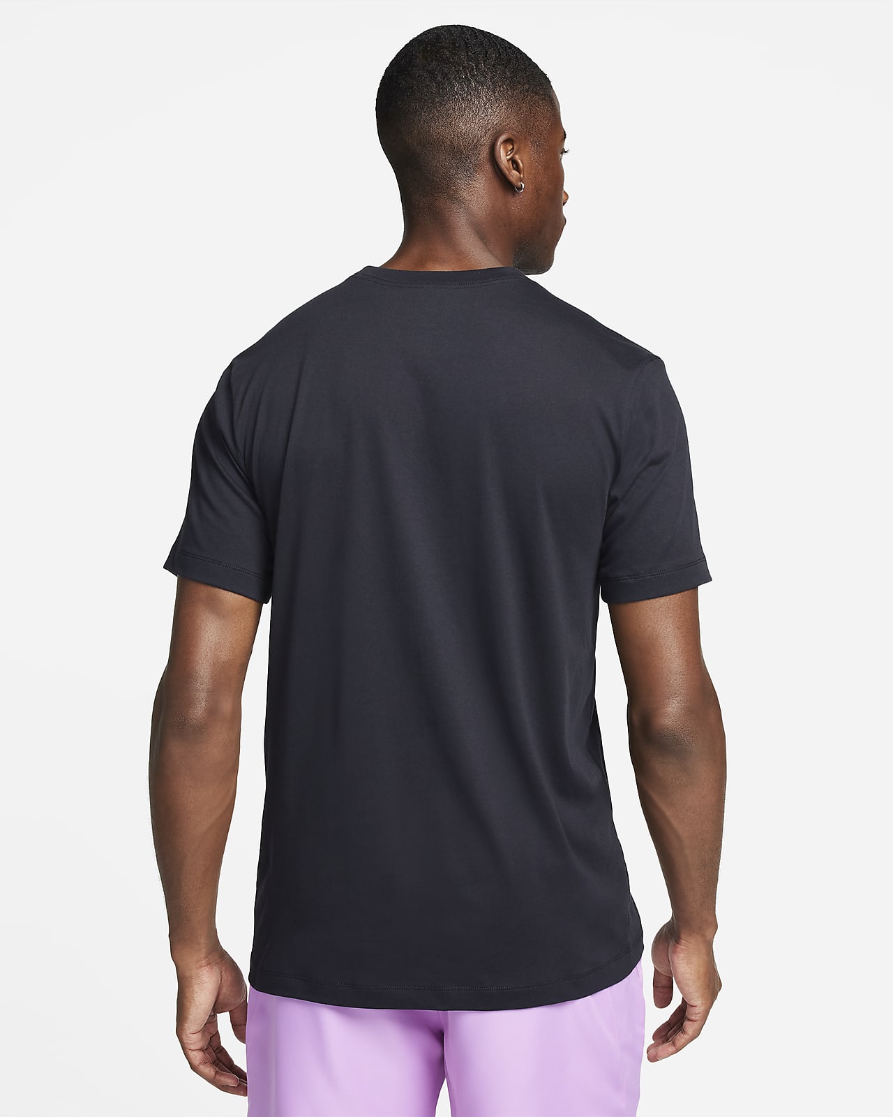 Herren-Tennis-T-Shirt. LU Nike Dri-FIT NikeCourt