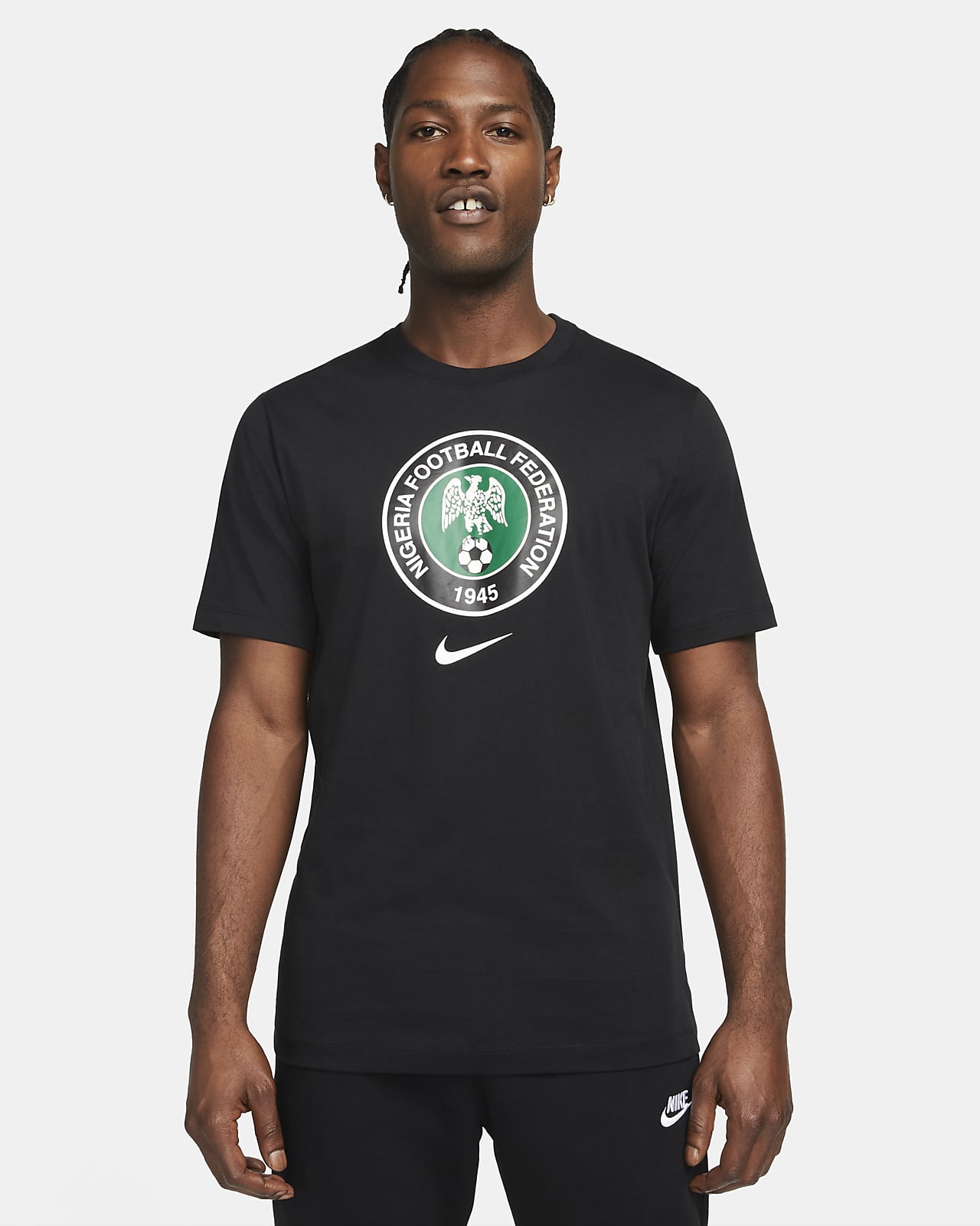 Nigeria fotball-T-skjorte til herre
