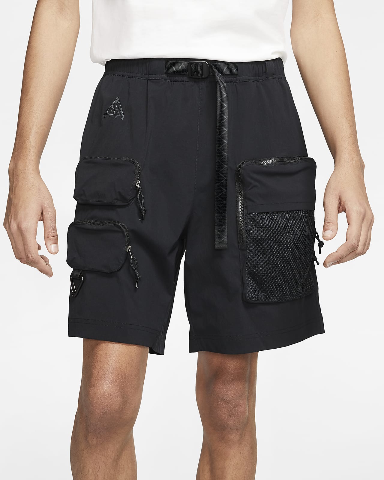 black nike acg shorts