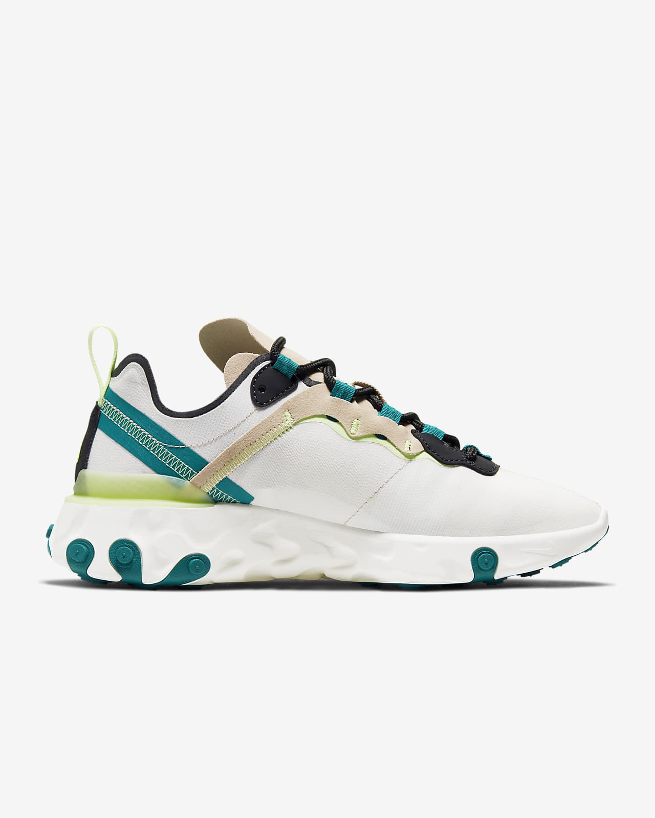 Nike React Element 55 sko til dame. Nike NO Nike Sportswear REACT 55 Joggesko fossil stonedark