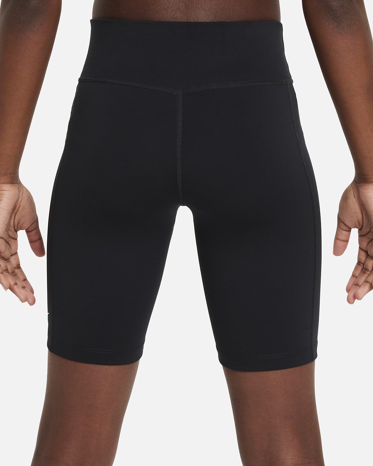 Nike One Leak Protection: Period Big Kids' (Girls') High-Waisted 7 Biker  Shorts.
