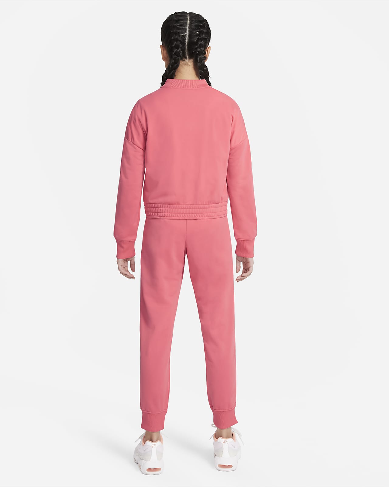 nike pink track suit