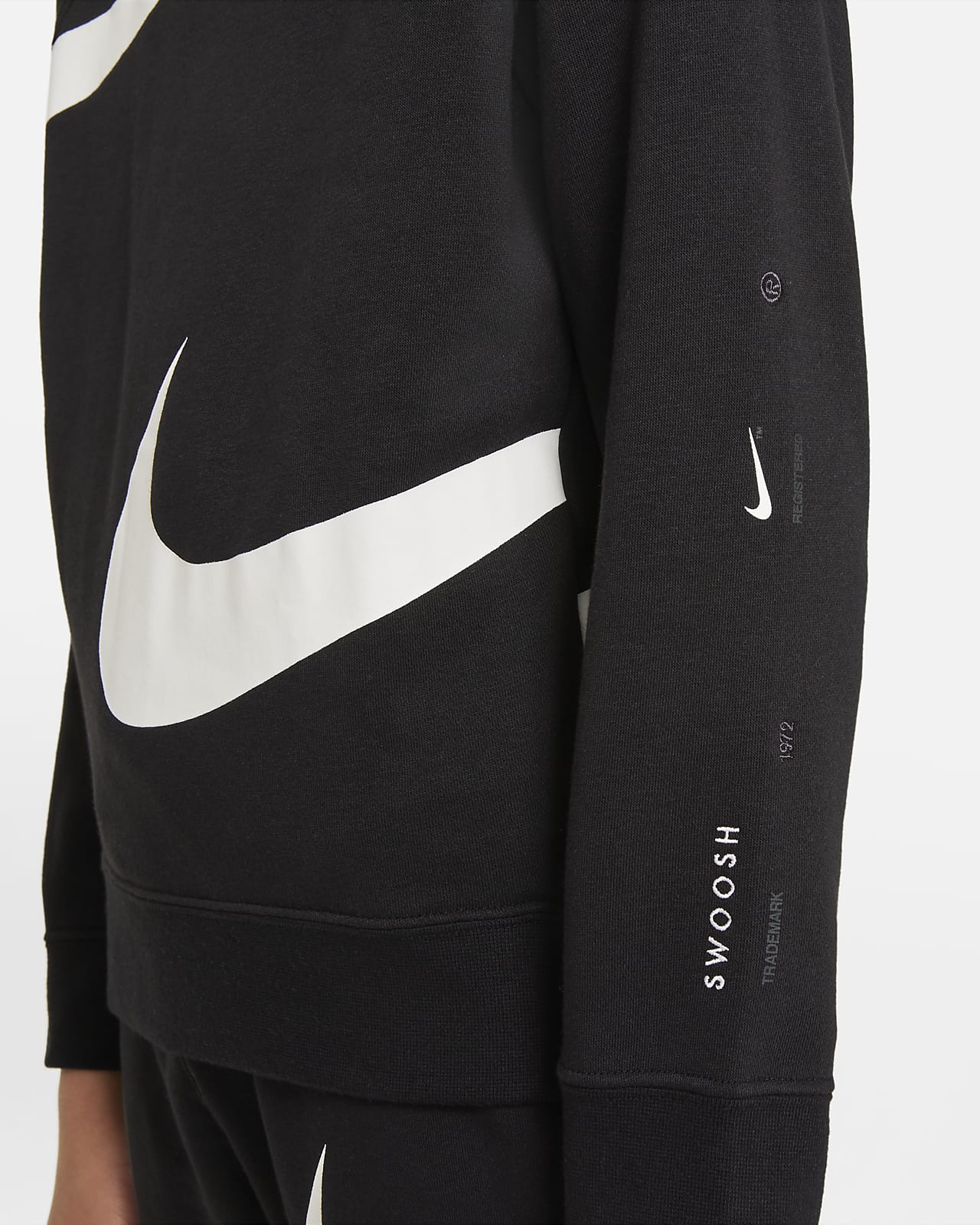 nike tick sweatshirt