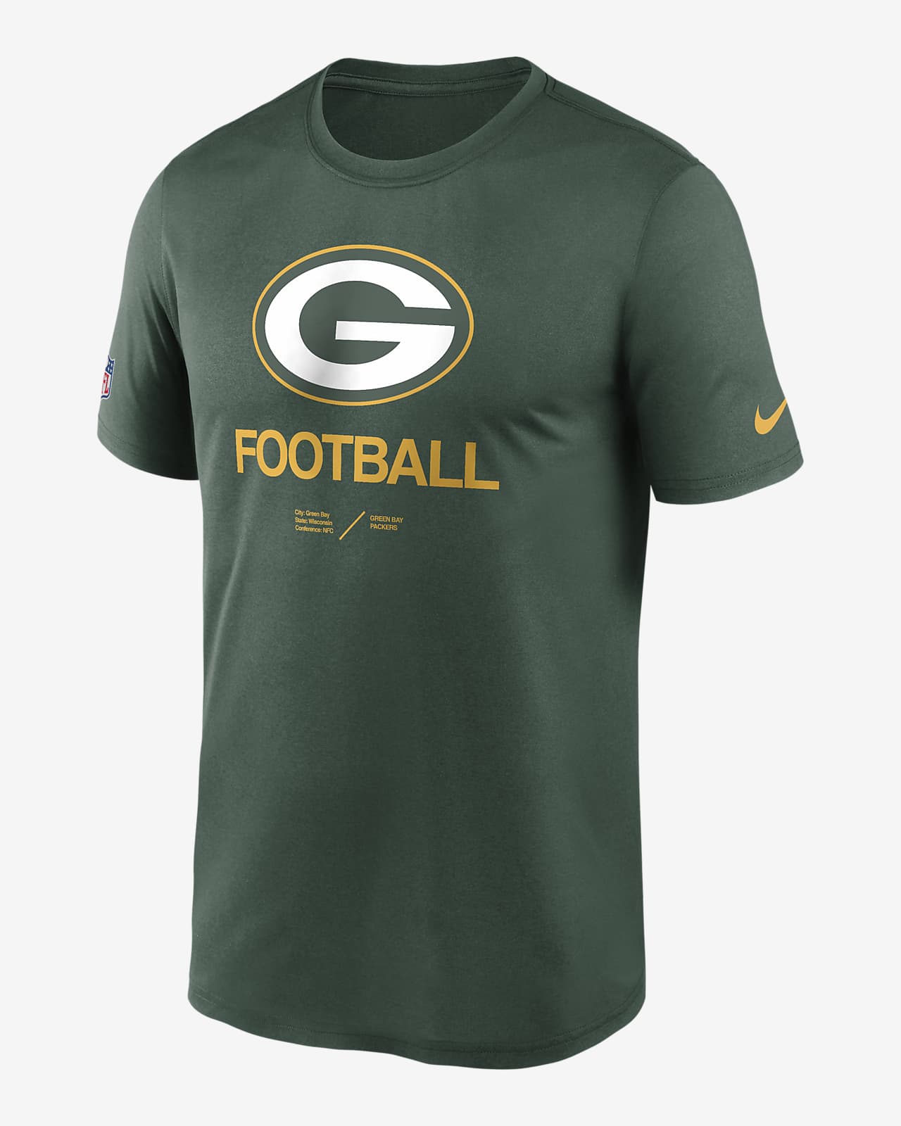 Green Bay Packers Infant Boys Field T-Shirt 