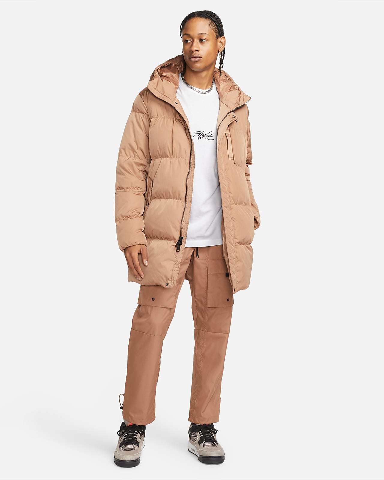 jordan men's down parka