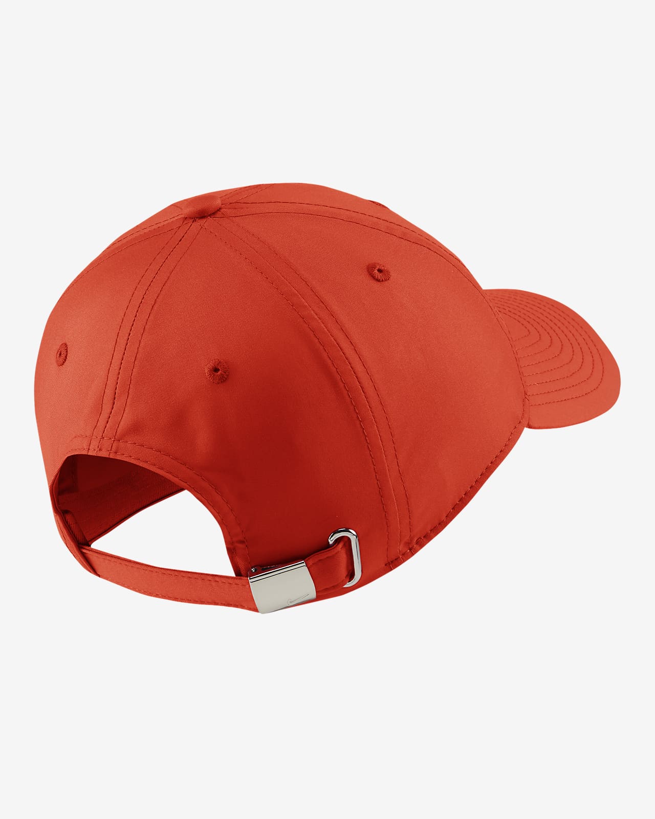 nike metal swoosh cap red