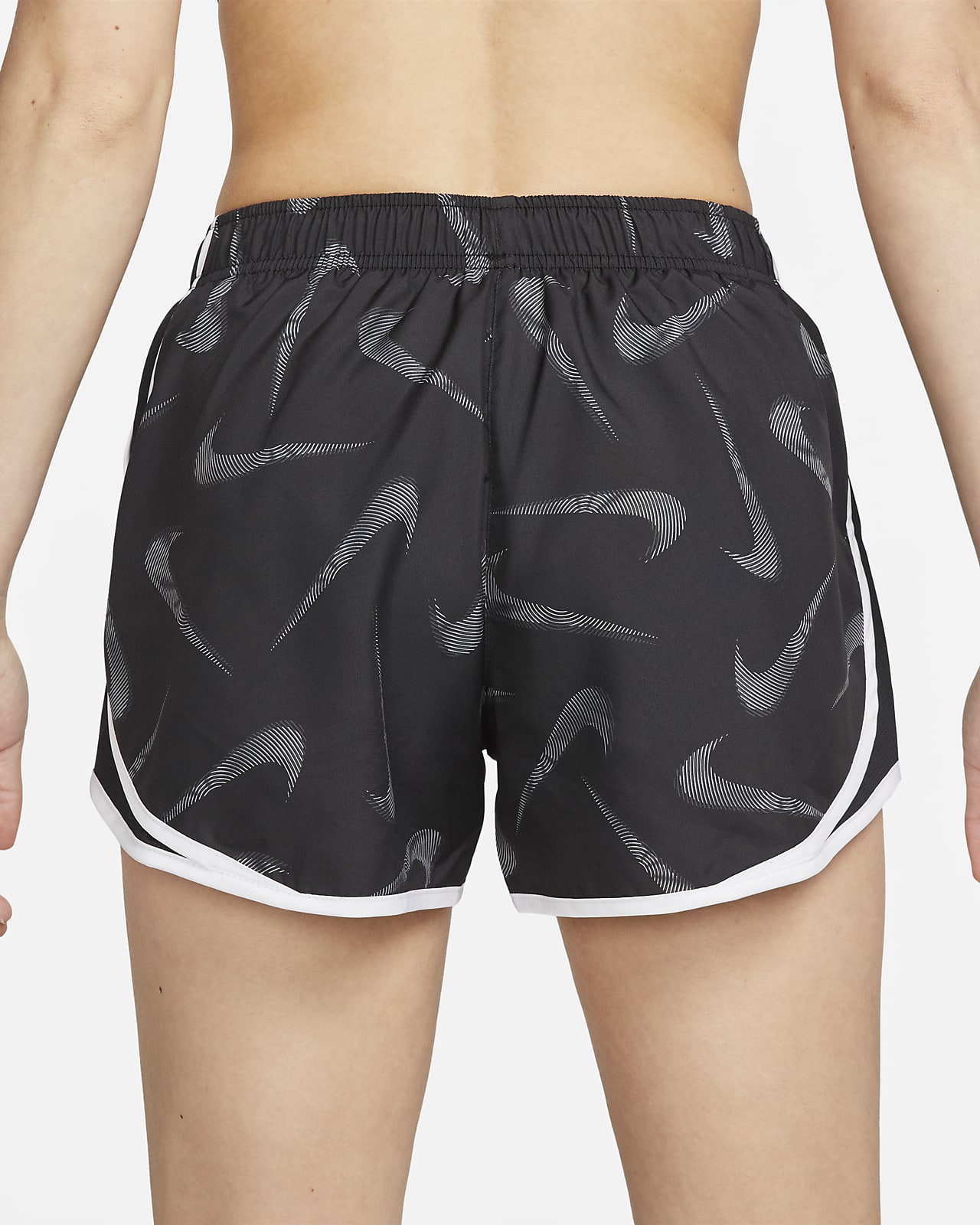 Nike Tempo Brief-lined Running Shorts in Pink