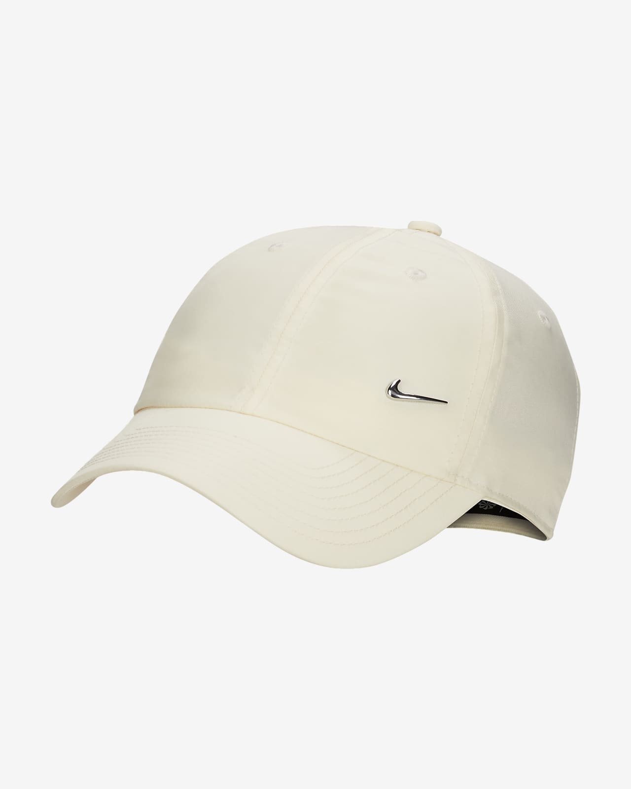 Nike Dri-FIT Club ustrukturert caps med Swoosh-logo i metall