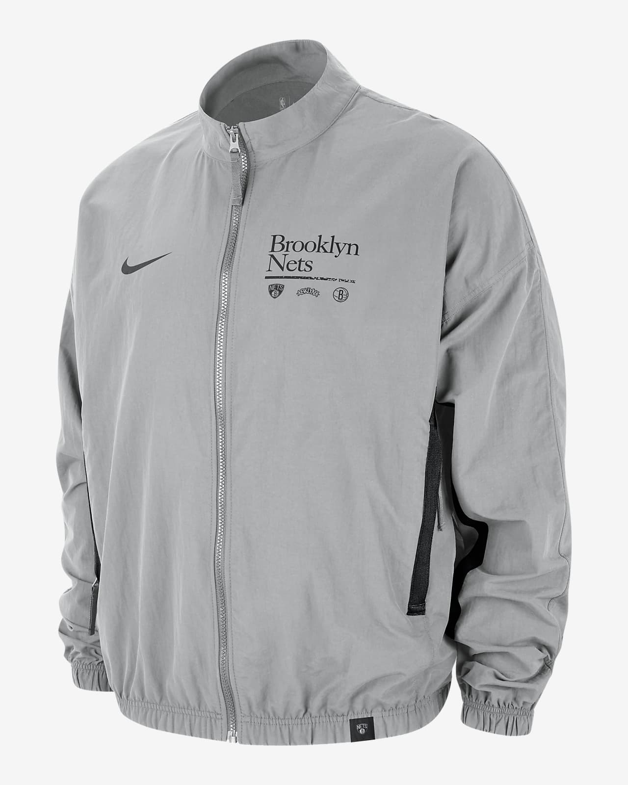 Brooklyn Nets DNA Courtside Men's Nike NBA Woven Graphic Jacket