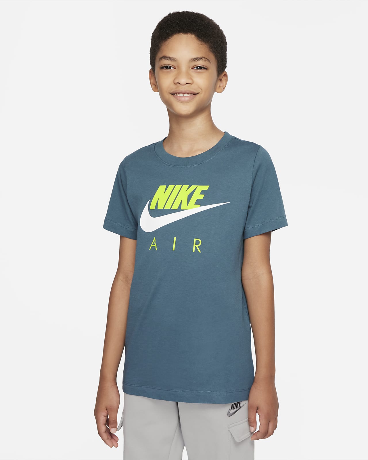 Brillante terremoto artículo Nike Air Big Kids' (Boys') T-Shirt. Nike.com
