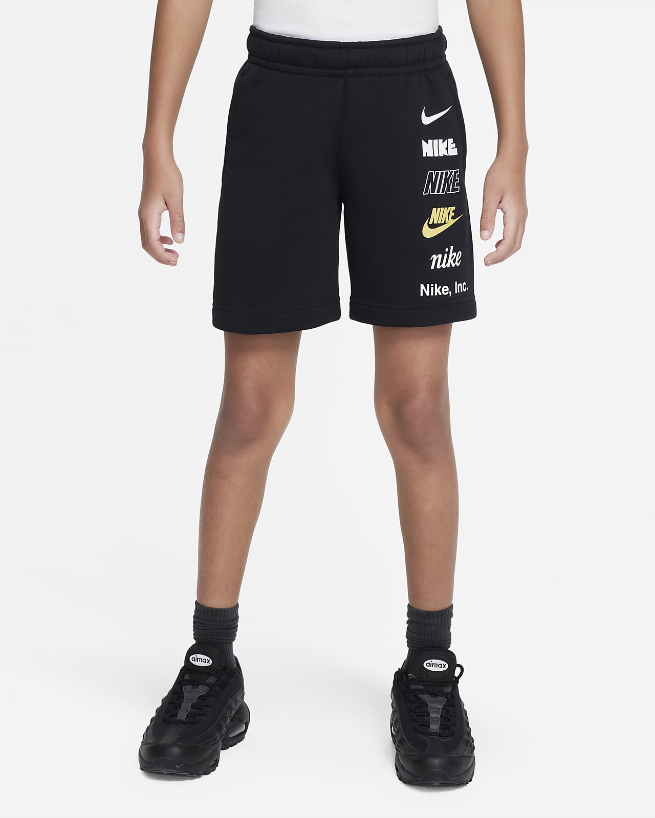 Mil millones Puñalada formato Shorts para niño talla grande Nike Sportswear. Nike.com