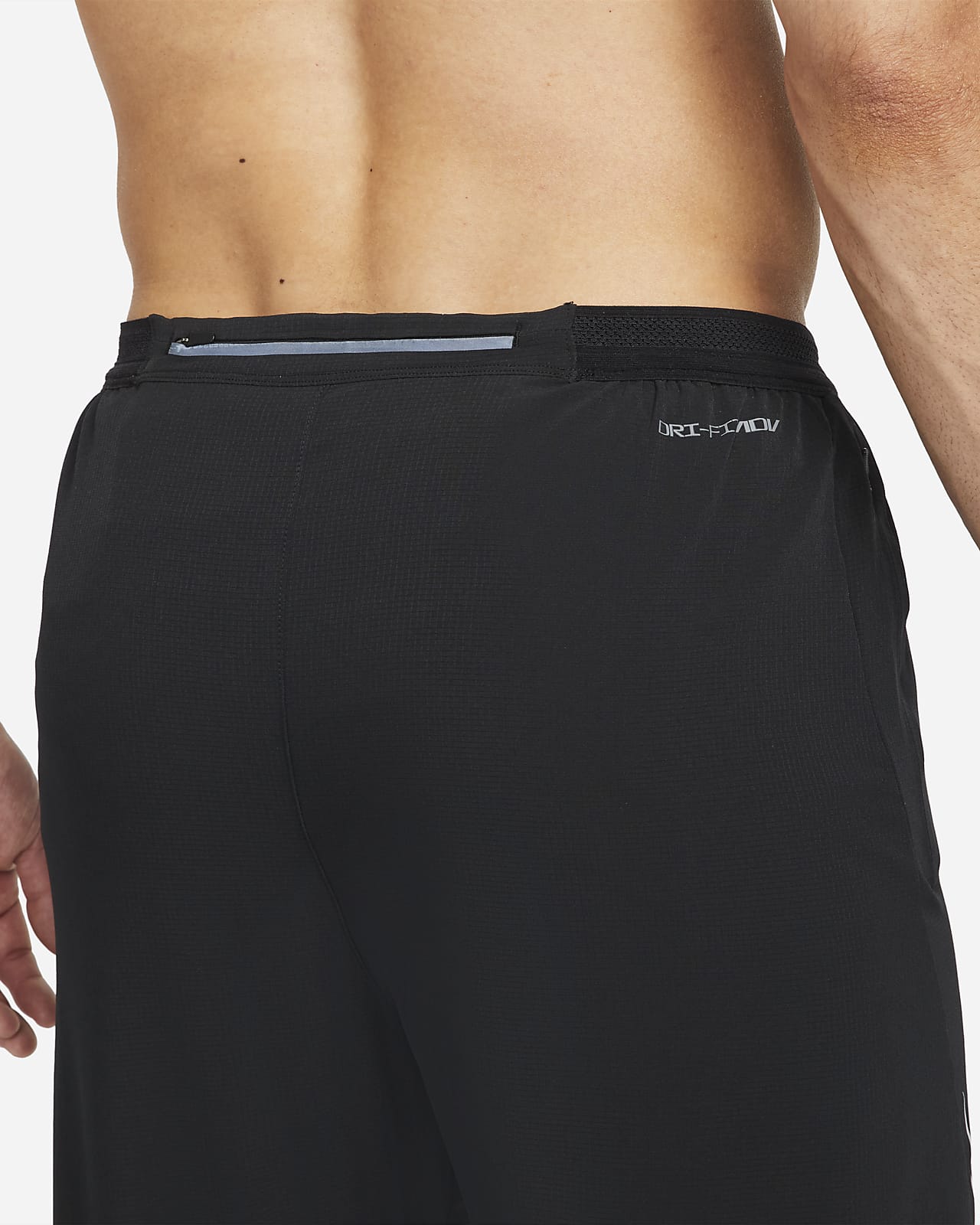 Nike Dri-FIT ADV AeroSwift Men's Racing Pants, Black/White, Small