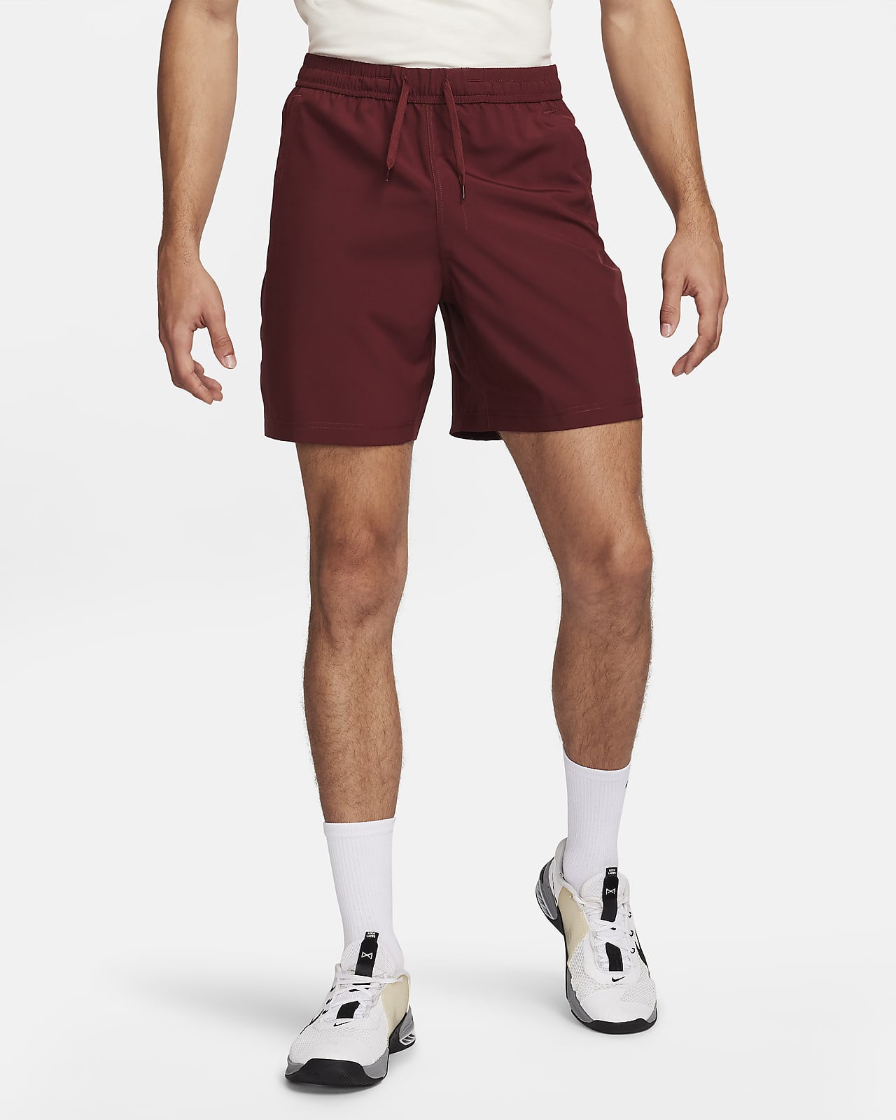 Ofodrade mångsidiga shorts Nike Form Dri-FIT 18 cm för män