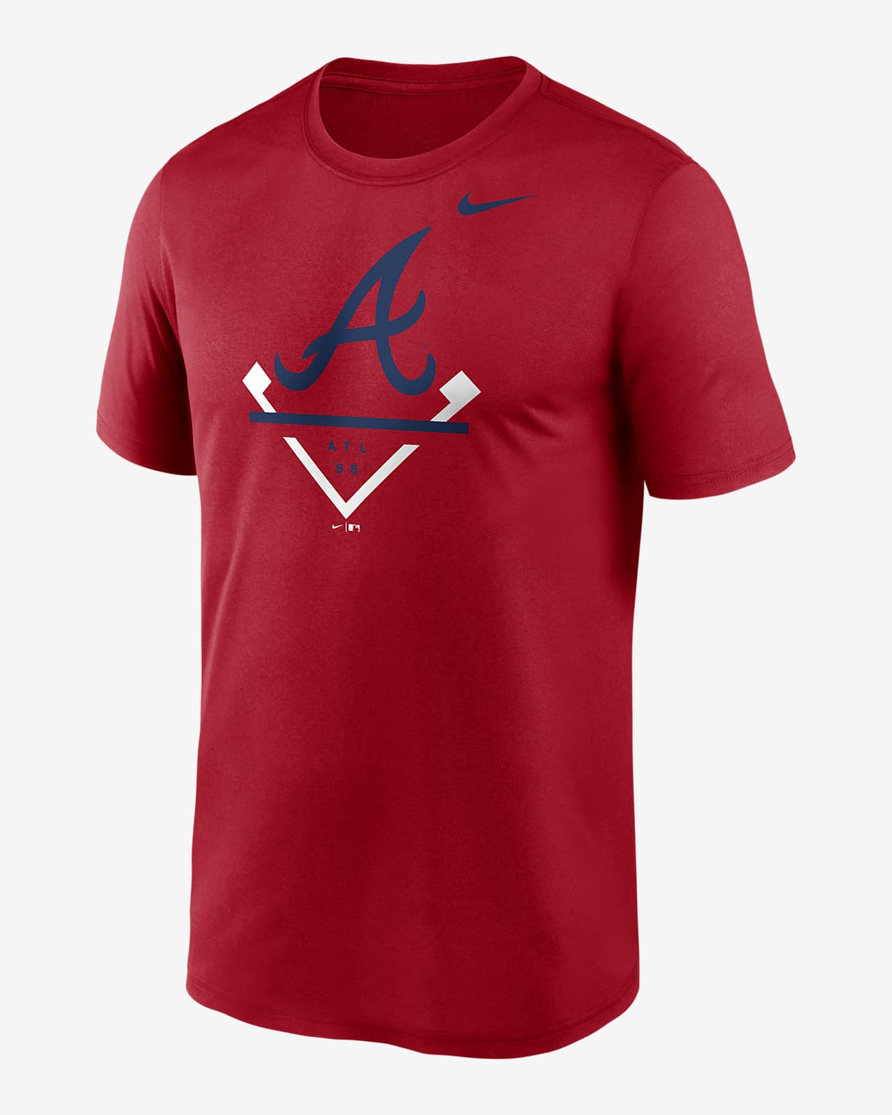 Men's Atlanta Braves Nike Red Icon Legend T-Shirt