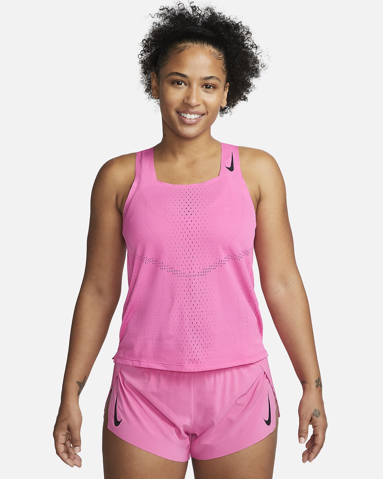 Nike Dri-FIT ADV AeroSwift Women's Racing Vest. Nike AT