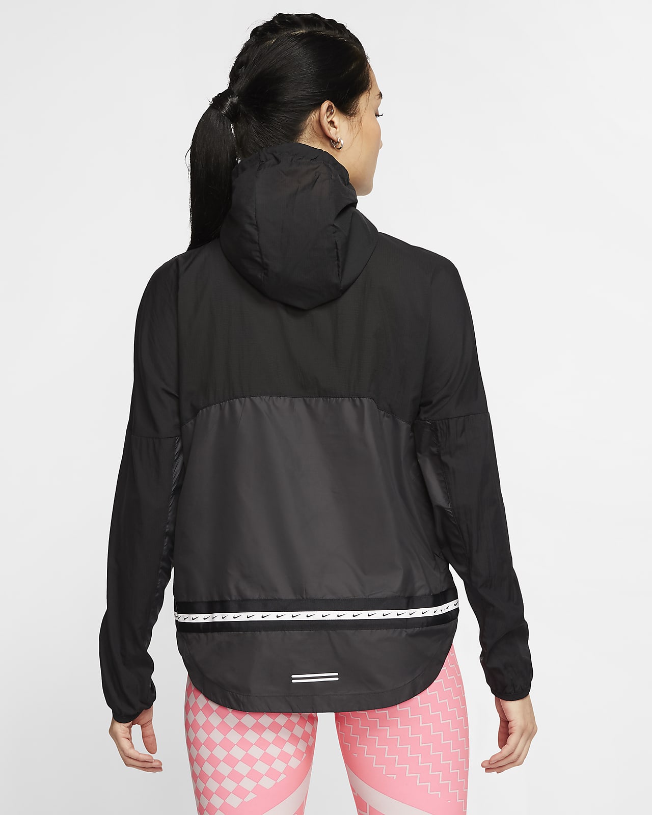 running jacket with zip pockets