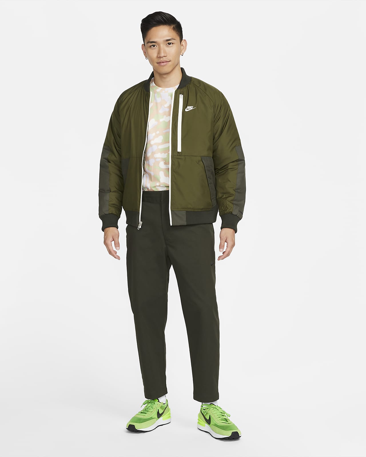 nike reversible bomber