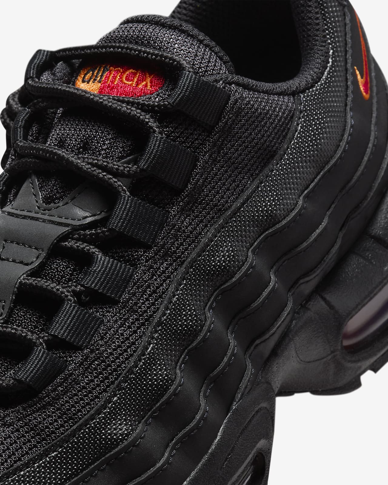 Black nike air store max 95 junior