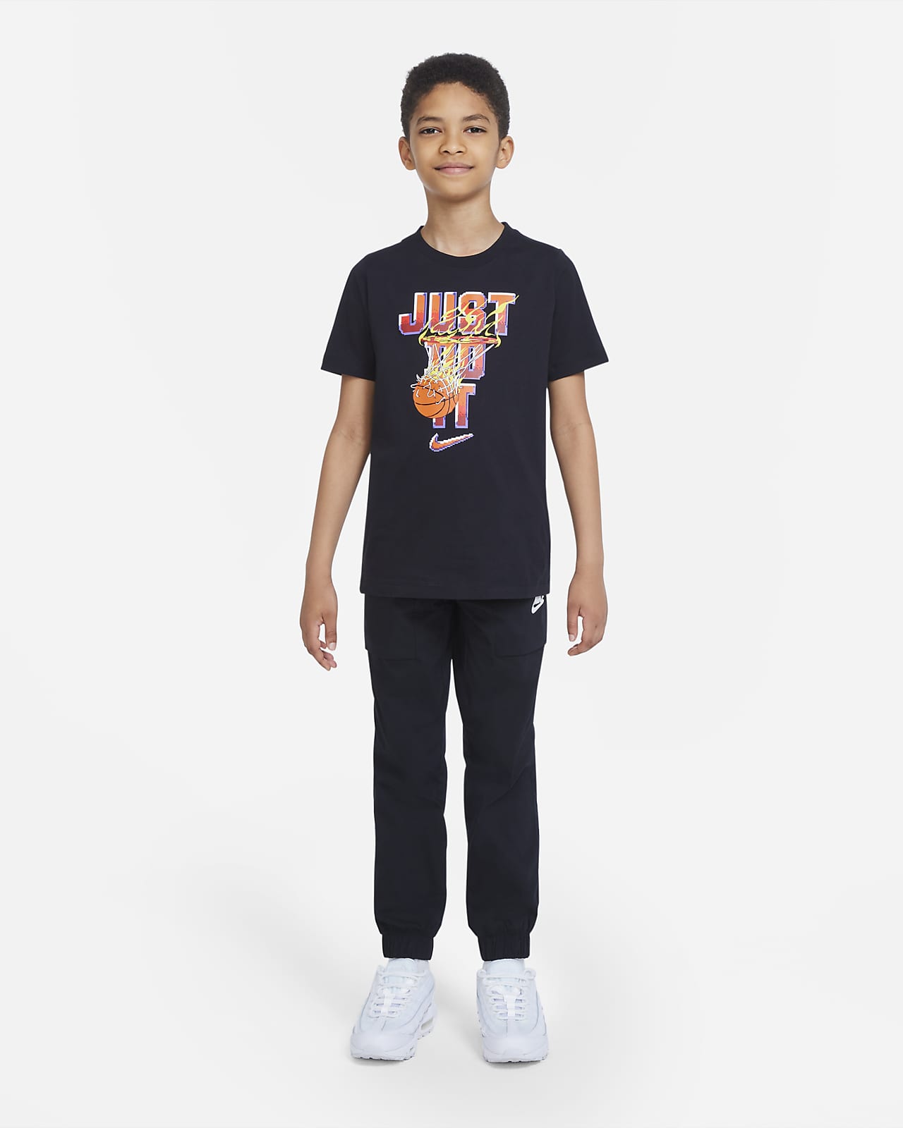 Nike Sportswear T-shirt voor jongens. Nike NL