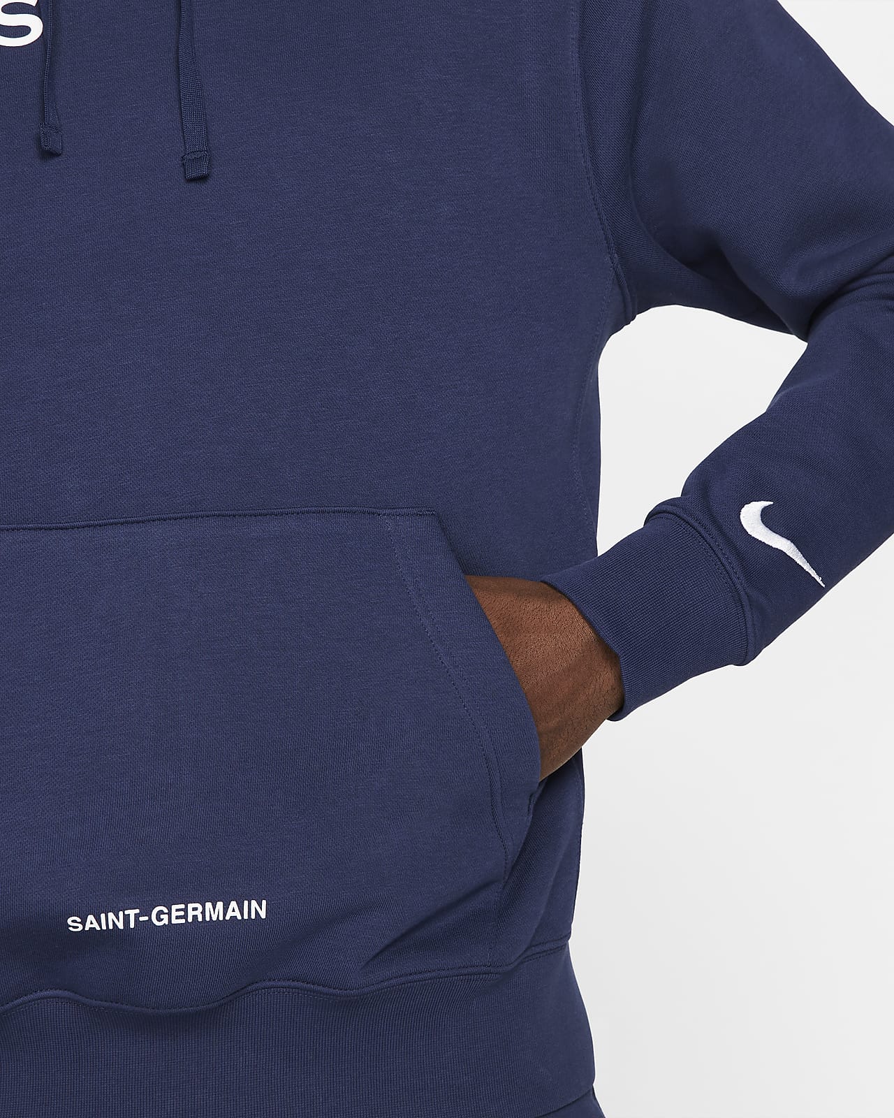 Paris SaintGermain Men's French Terry Football Hoodie. Nike LU