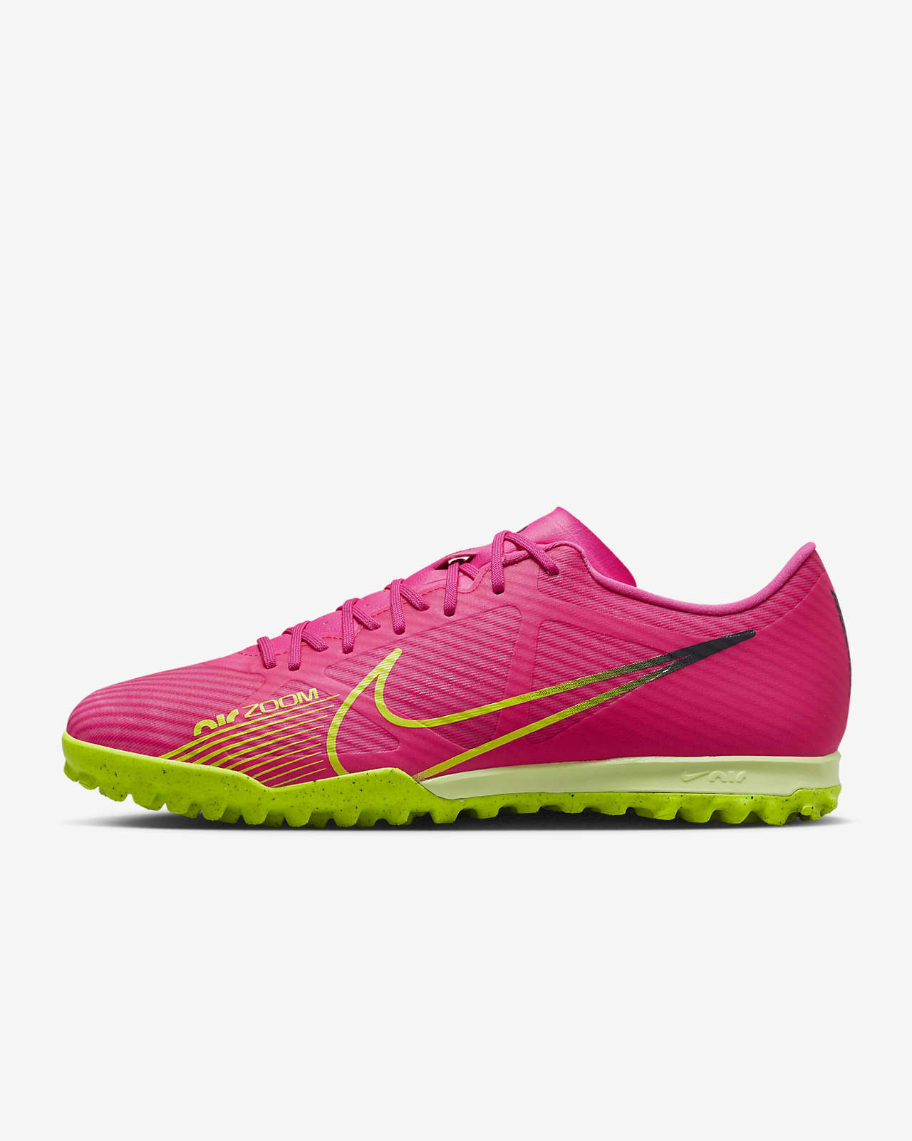 Nike Mercurial Vapor 15 Academy Turf Football Shoes Size 7 (Pink)
