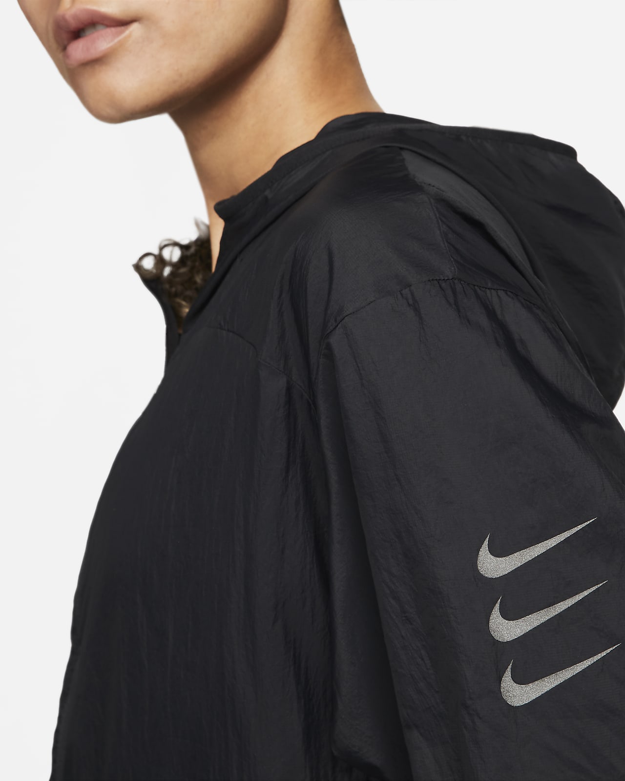 Nike Run Division Women's Packable Running Jacket. Nike BG