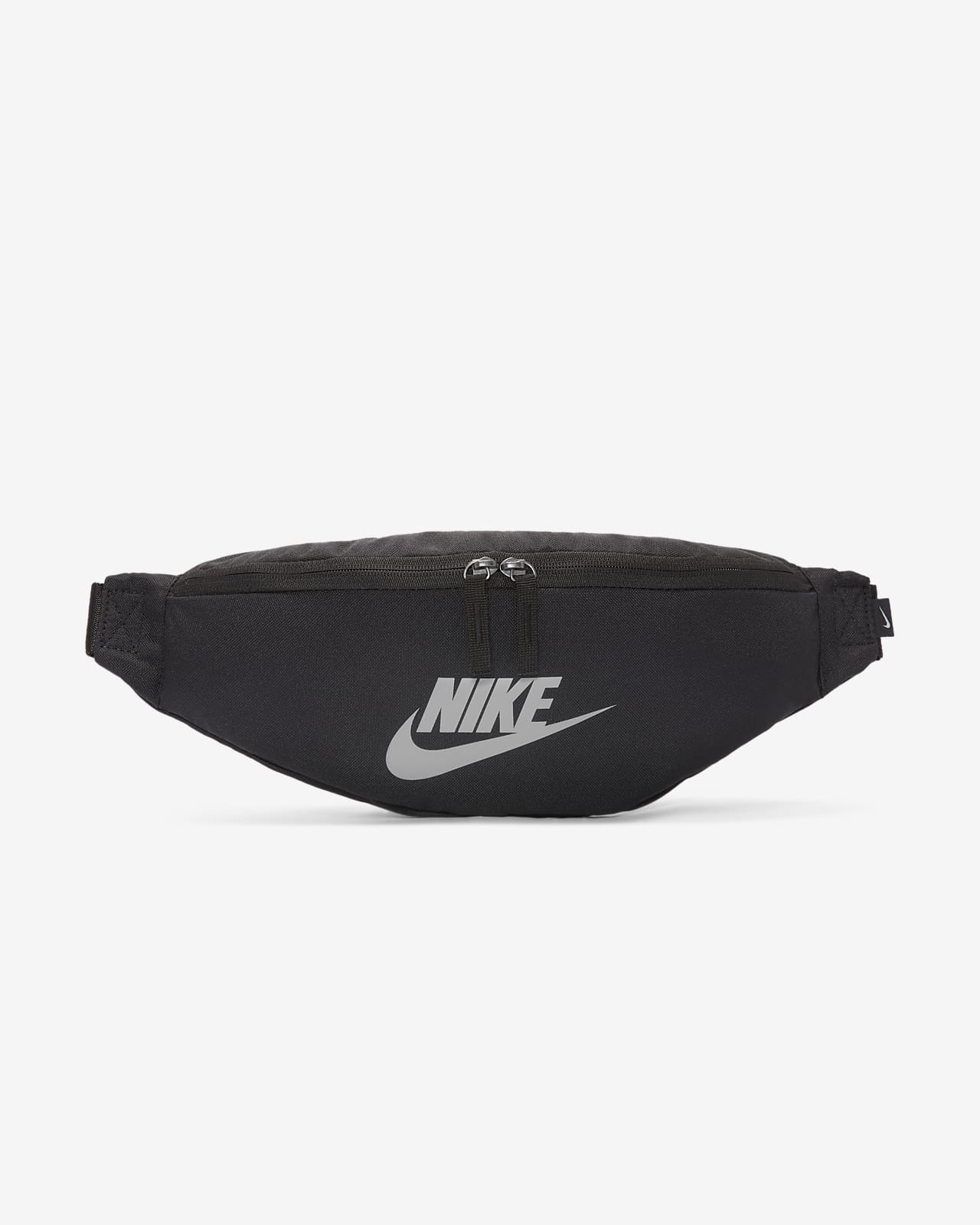 nike heritage hip pack black