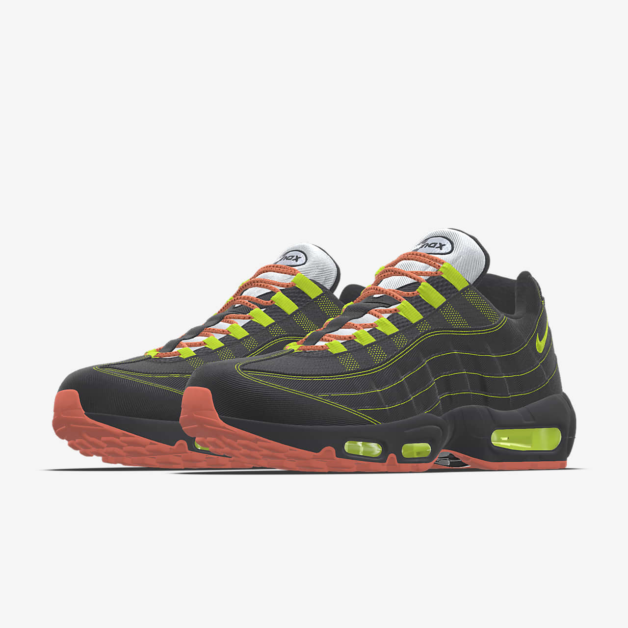 Nike air max 95 womens orange best sale