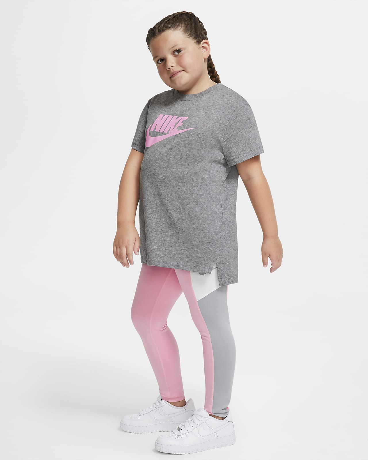 Nike Trophy Big Kids' (Girls') Training Leggings (Extended Size). Nike.com
