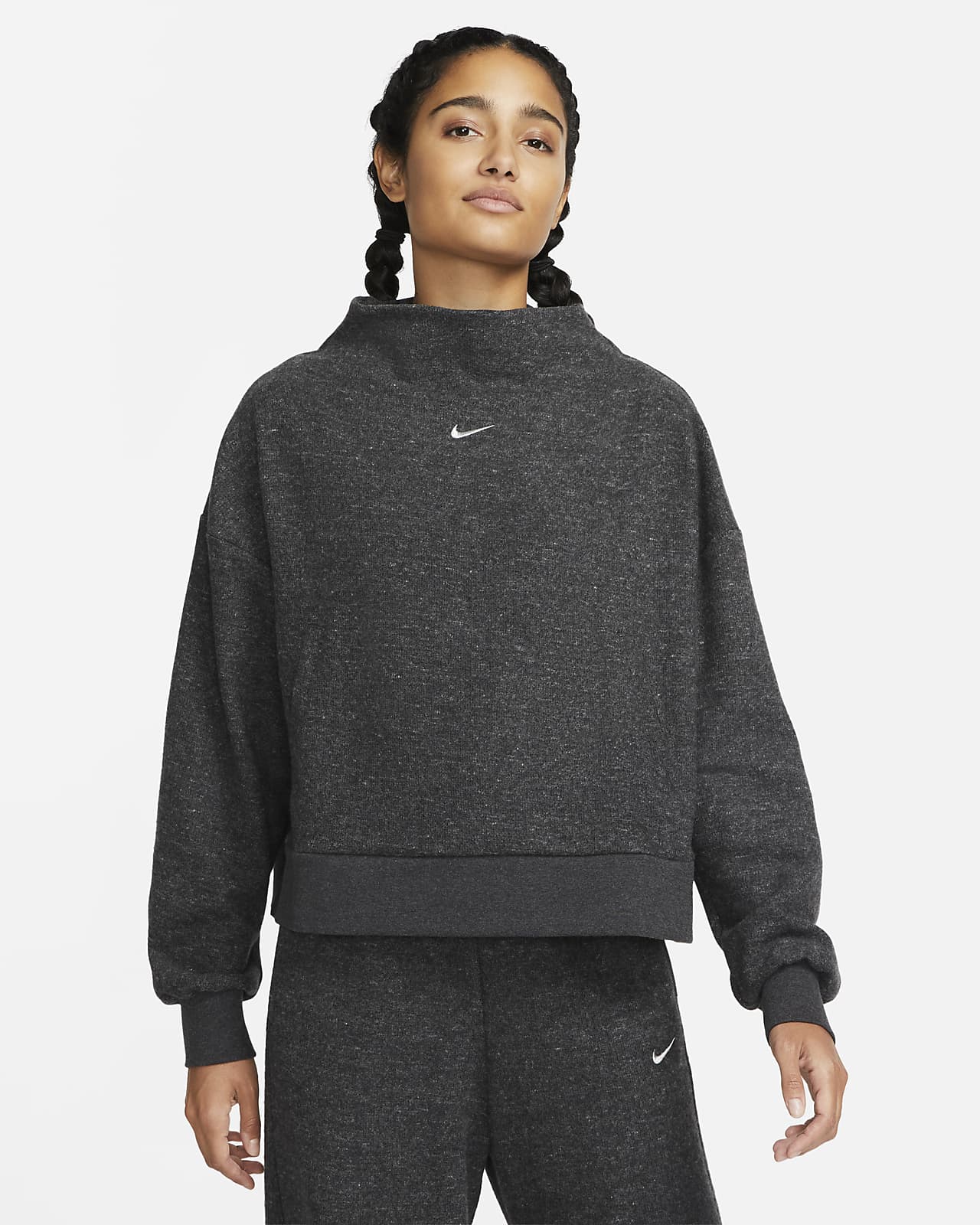 Nike Therma-FIT Women's Mock-Neck Training Top