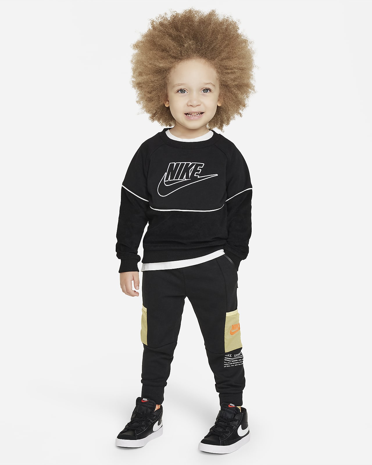 Pants de French Terry infantil Nike Sportswear Paint Your Future