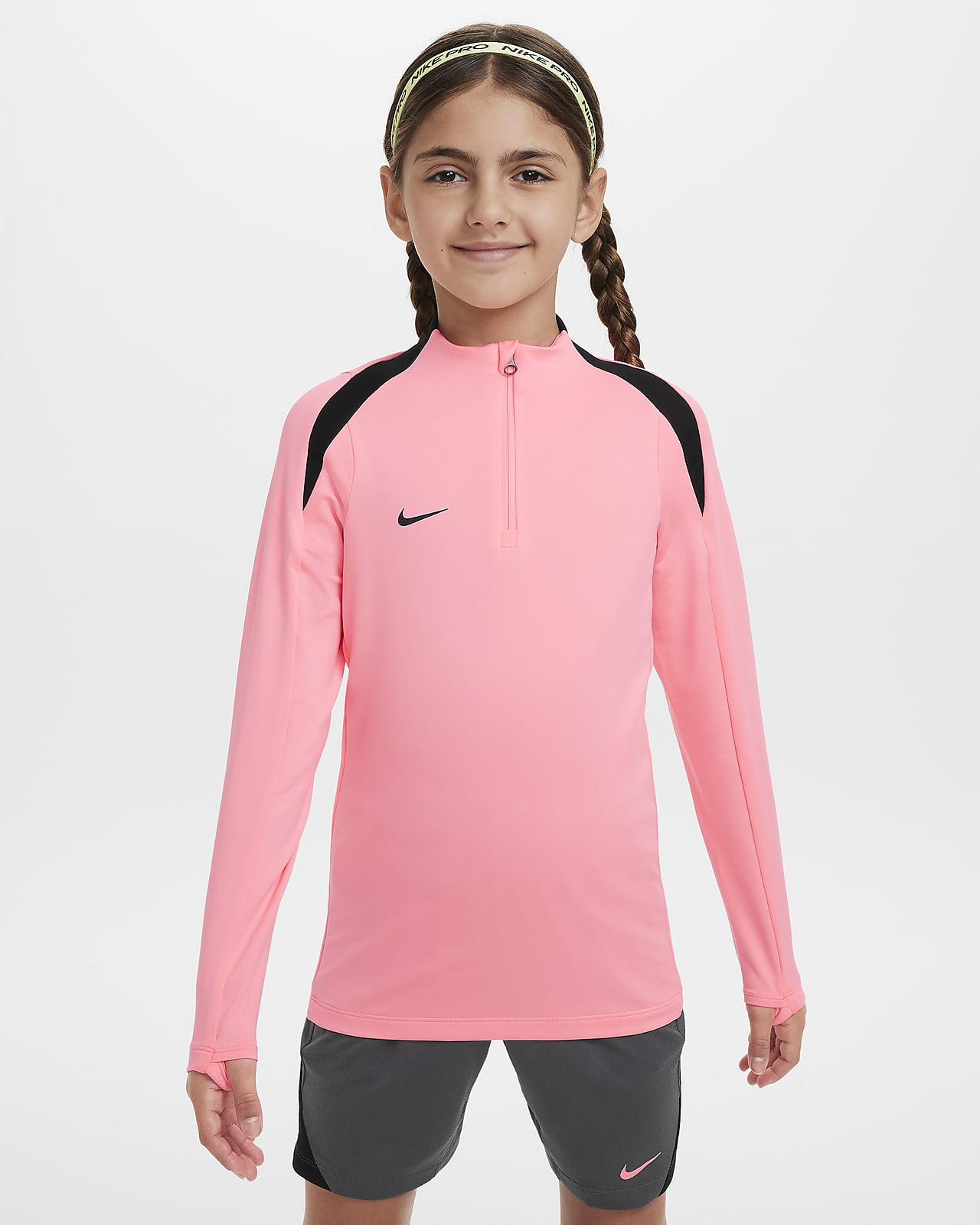 Nike Dri-FIT Strike fotballtreningsoverdel til store barn