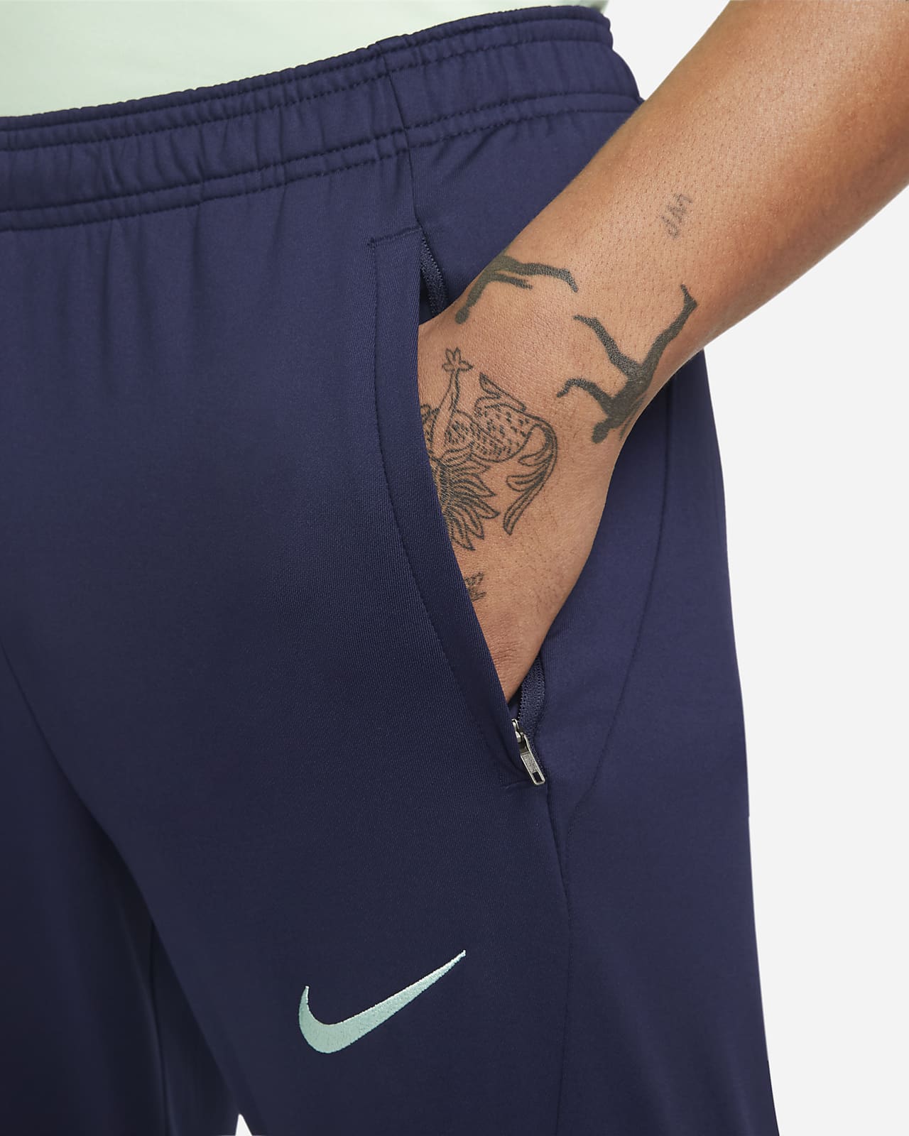 Brazil Strike Men's Nike Dri-FIT Knit Soccer Pants.