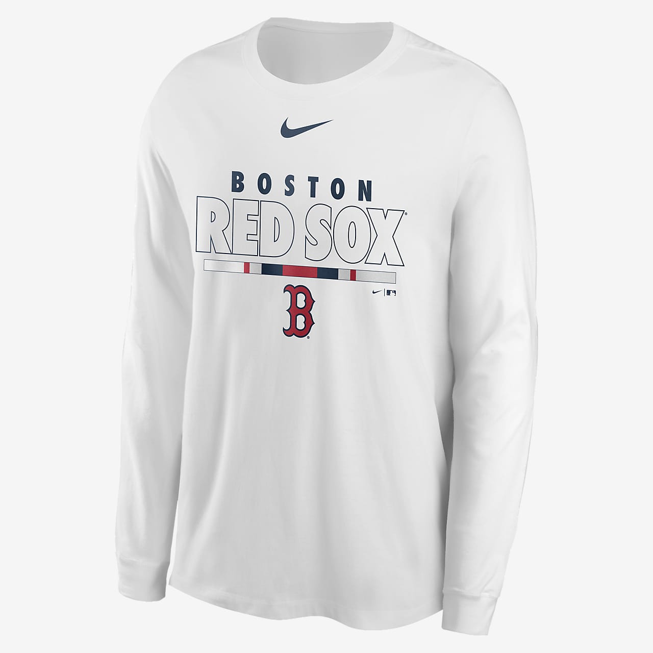 Nike Color Bar (MLB Boston Red Sox) Men’s Long-Sleeve T-Shirt. Nike.com