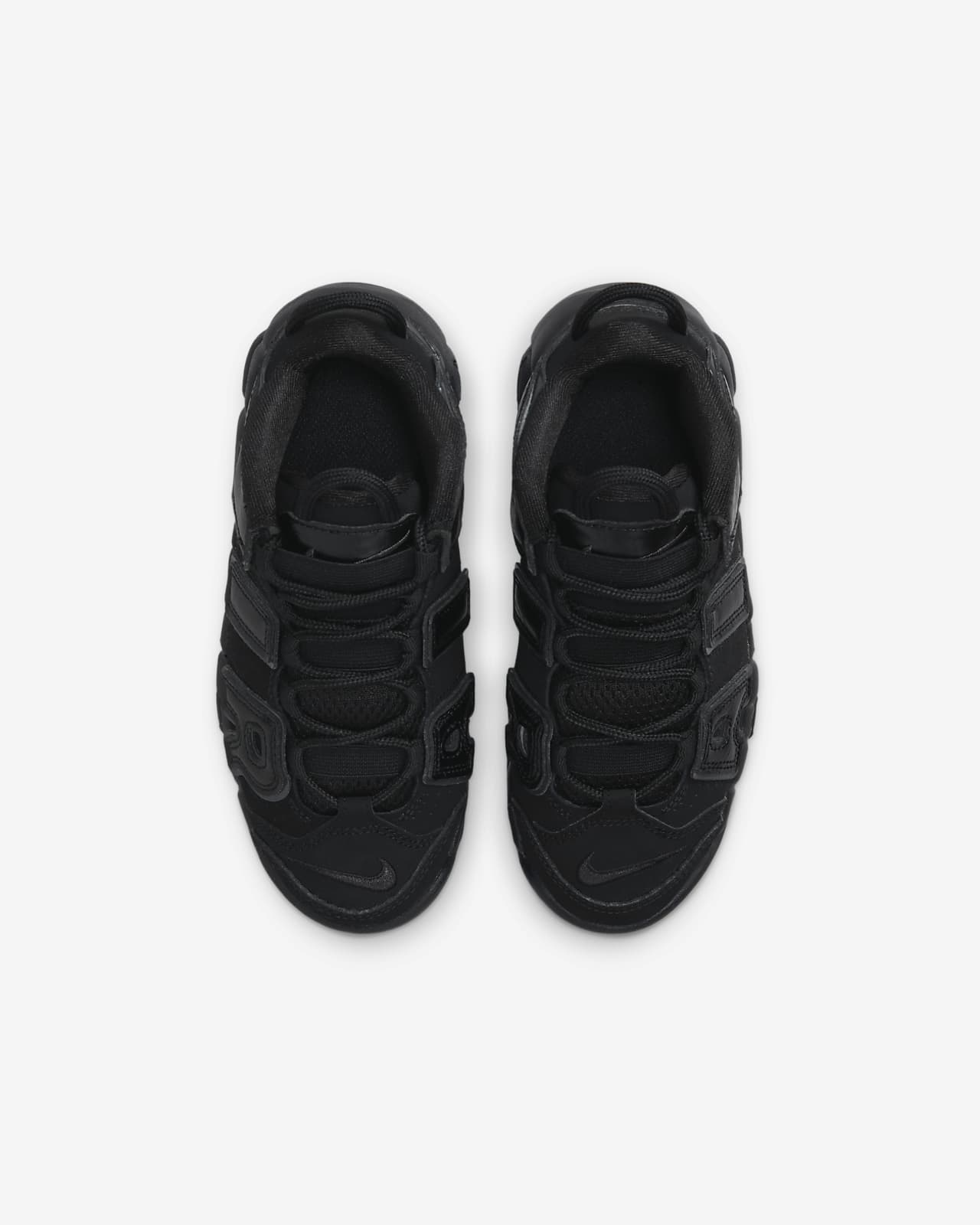 Nike Air More Uptempo Little Kids' Shoes Black