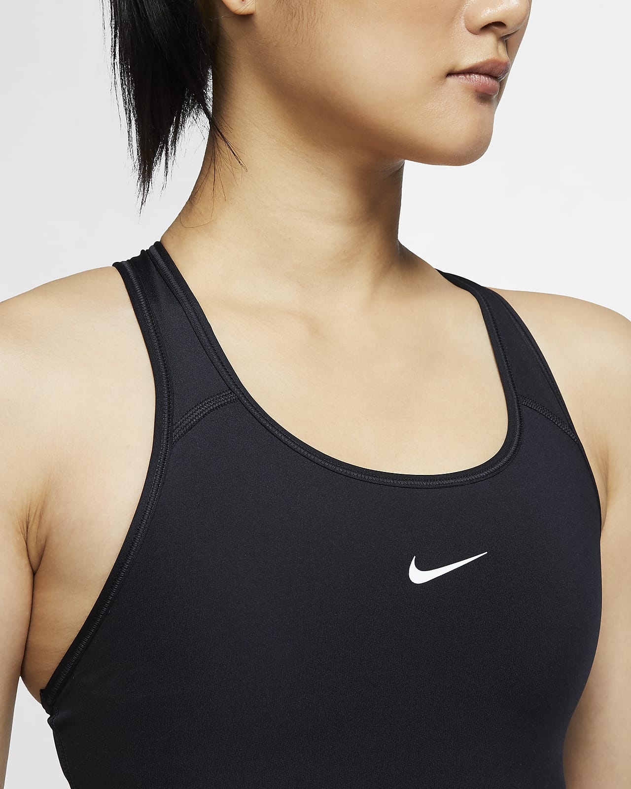Nike Swoosh Womens Medium Support 1 Piece Pad Sports Bra Nike Id