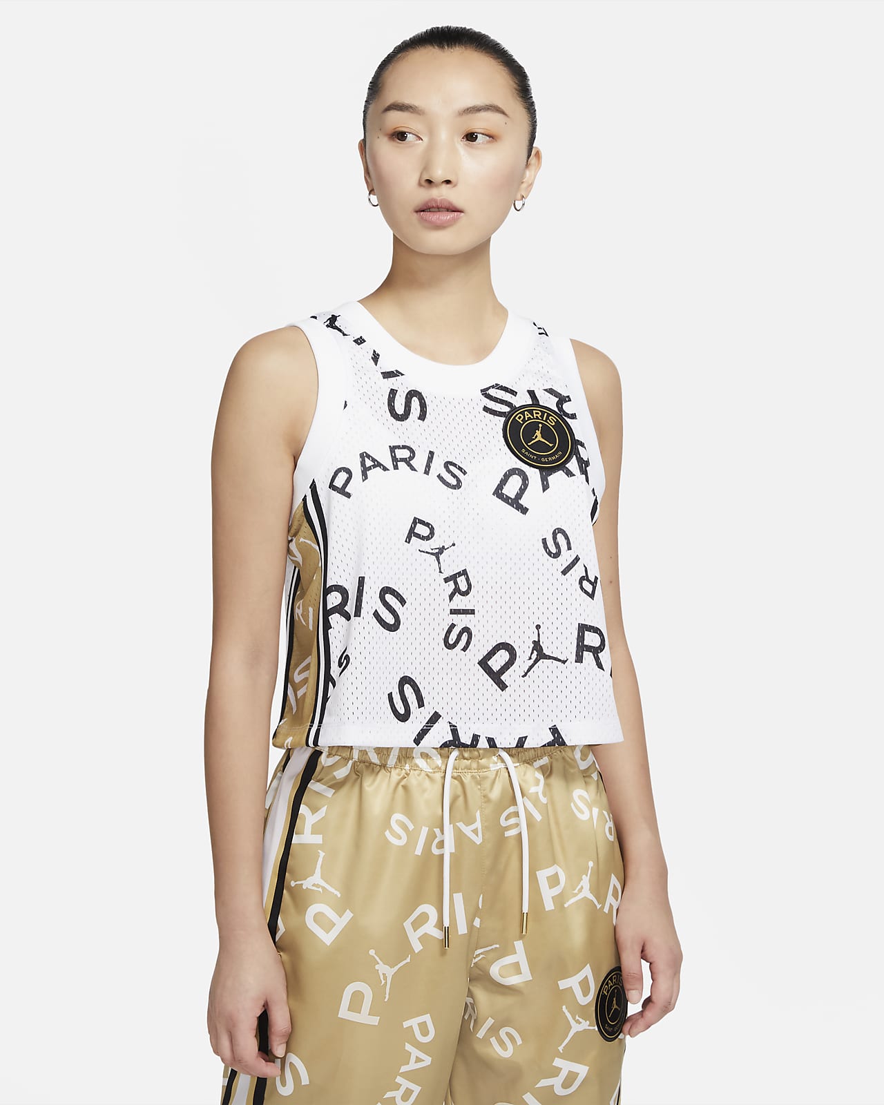 nike animal print tank