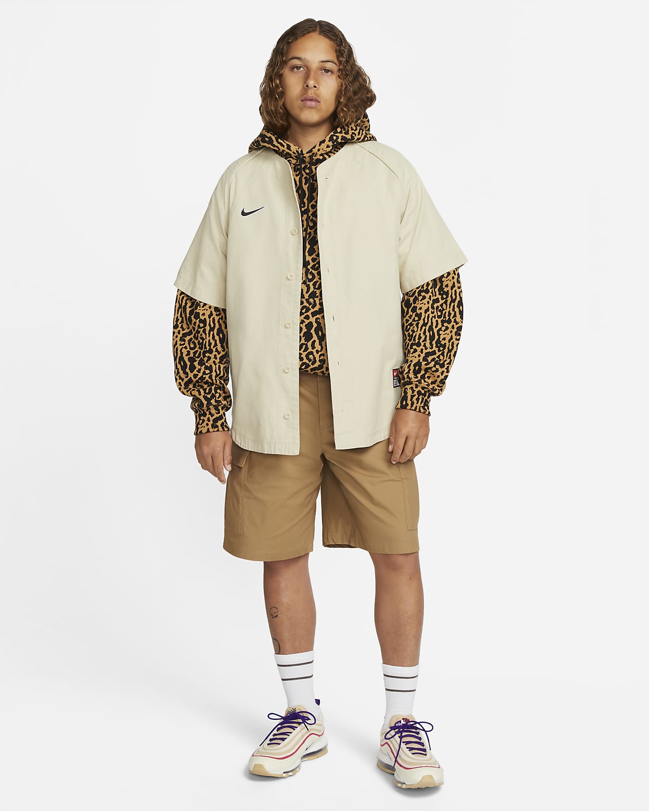 nike sb printed skate hoodie