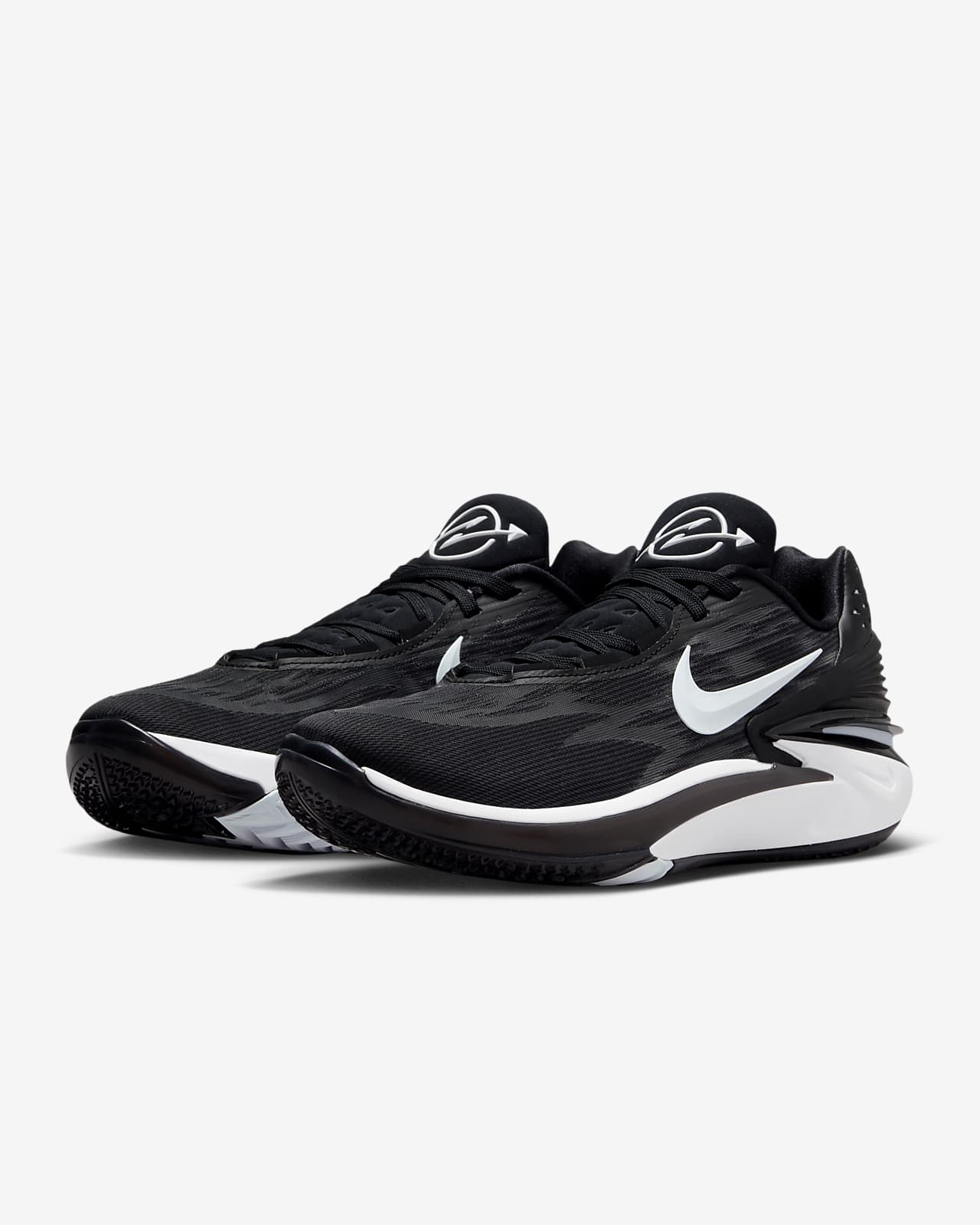 NIKE AIR ZOOM G.T. CUT 2 エアズームGTカット 黒白 ナイキ 値下げしま ...